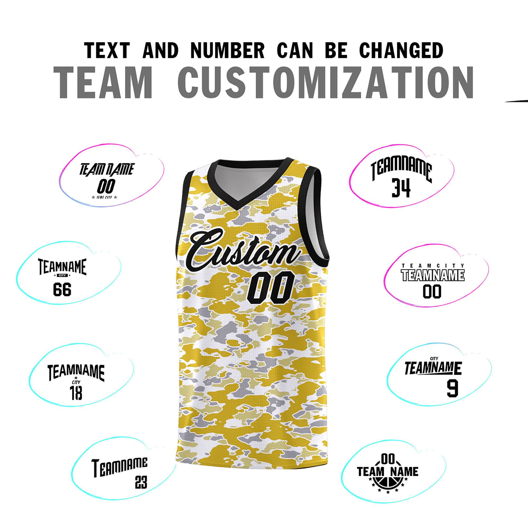 Custom Personalized Camo Kits Sports Uniform Basketball Jersey|KXKSHOP