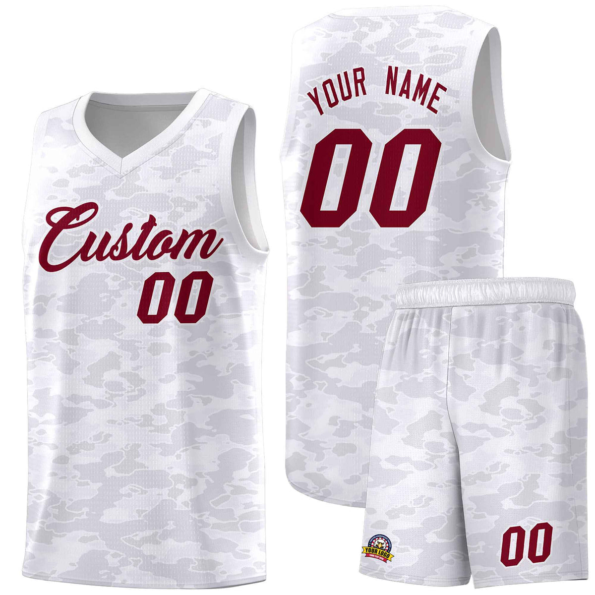 Custom Personalized Camo Kits Sports Uniform Basketball Jersey|KXKSHOP