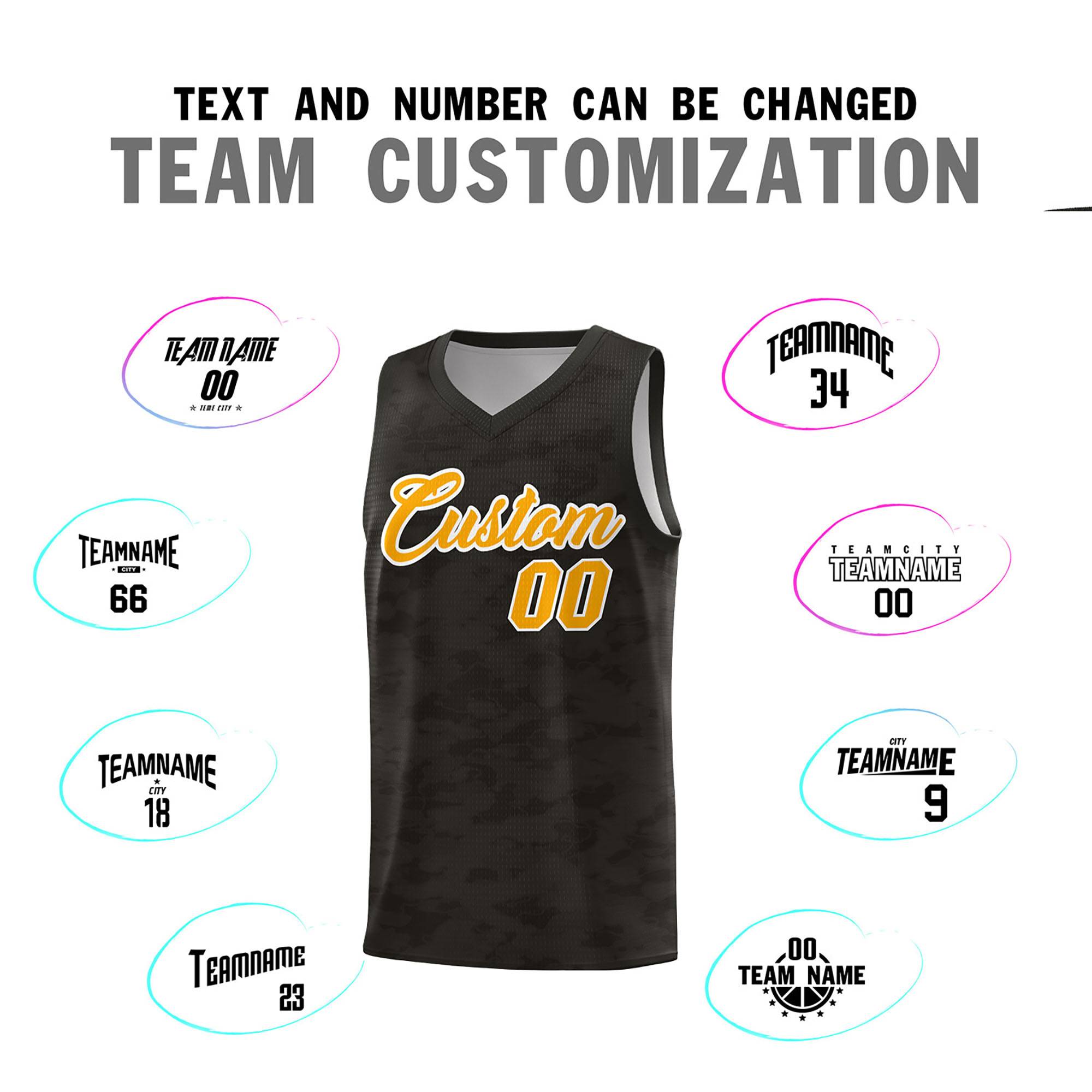 Custom Personalized Camo Kits Sports Uniform Basketball Jersey|KXKSHOP