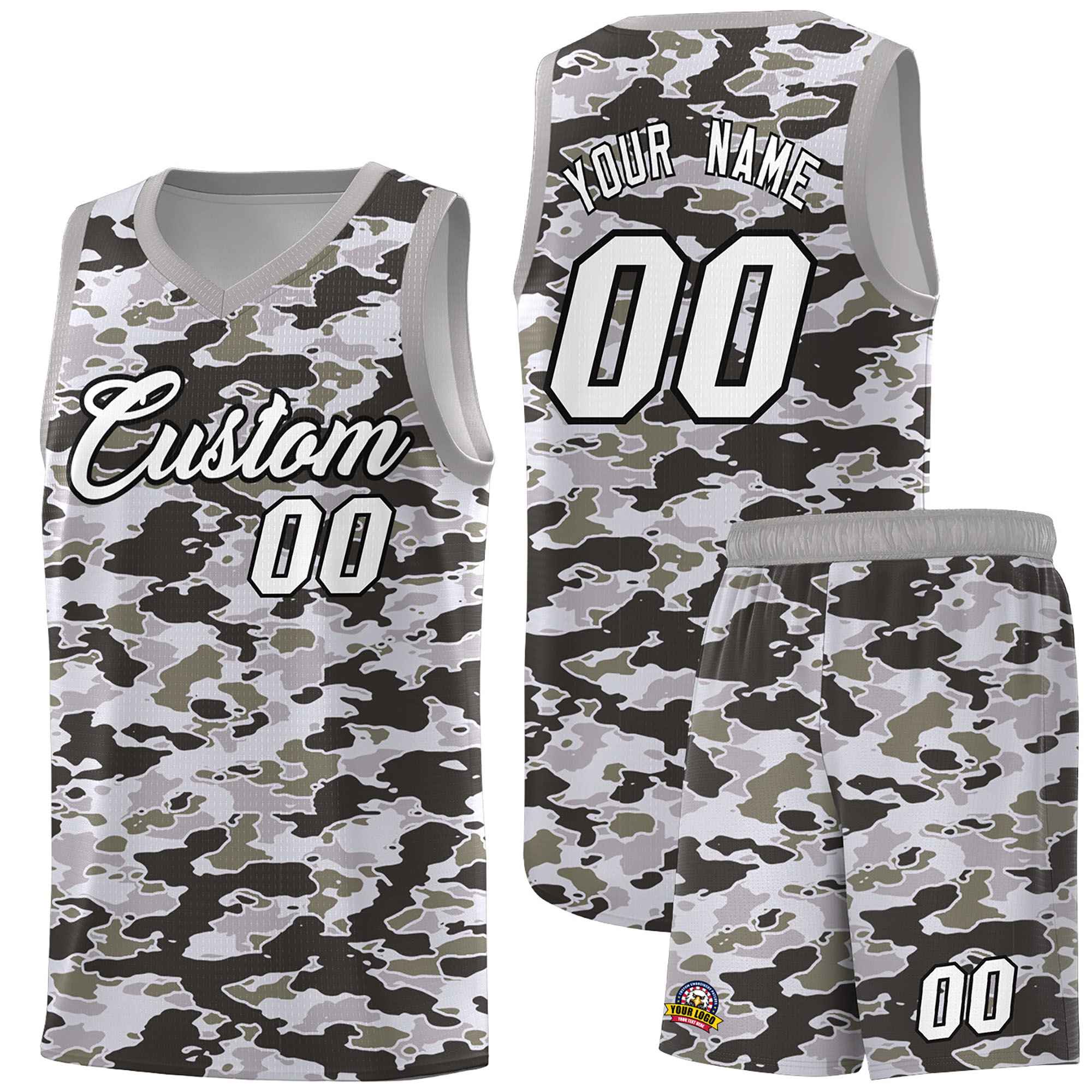 Custom Personalized Camo Kits Sports Uniform Basketball Jersey|KXKSHOP