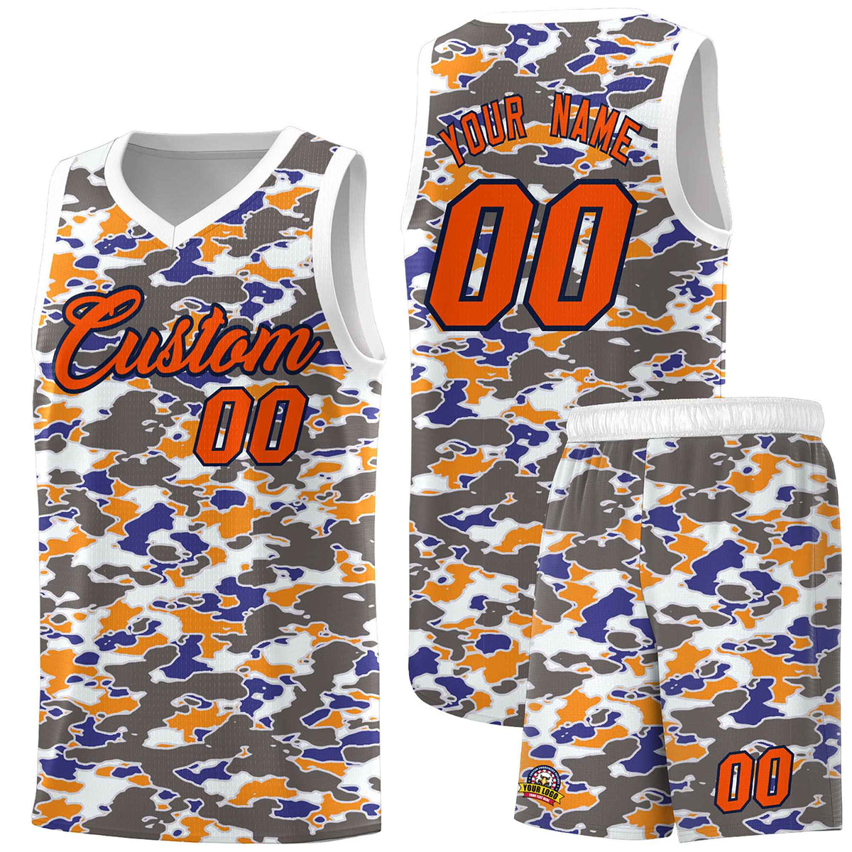 Custom Personalized Camo Kits Sports Uniform Basketball Jersey|KXKSHOP