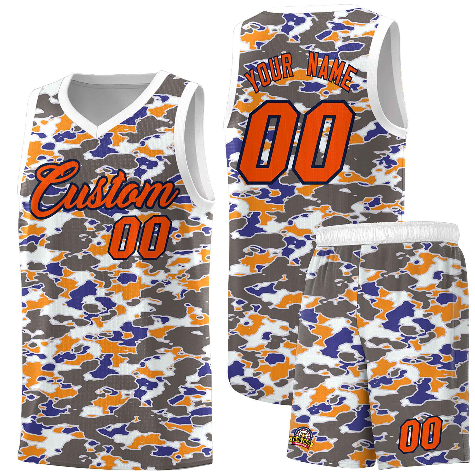 Custom Personalized Camo Kits Sports Uniform Basketball Jersey|KXKSHOP