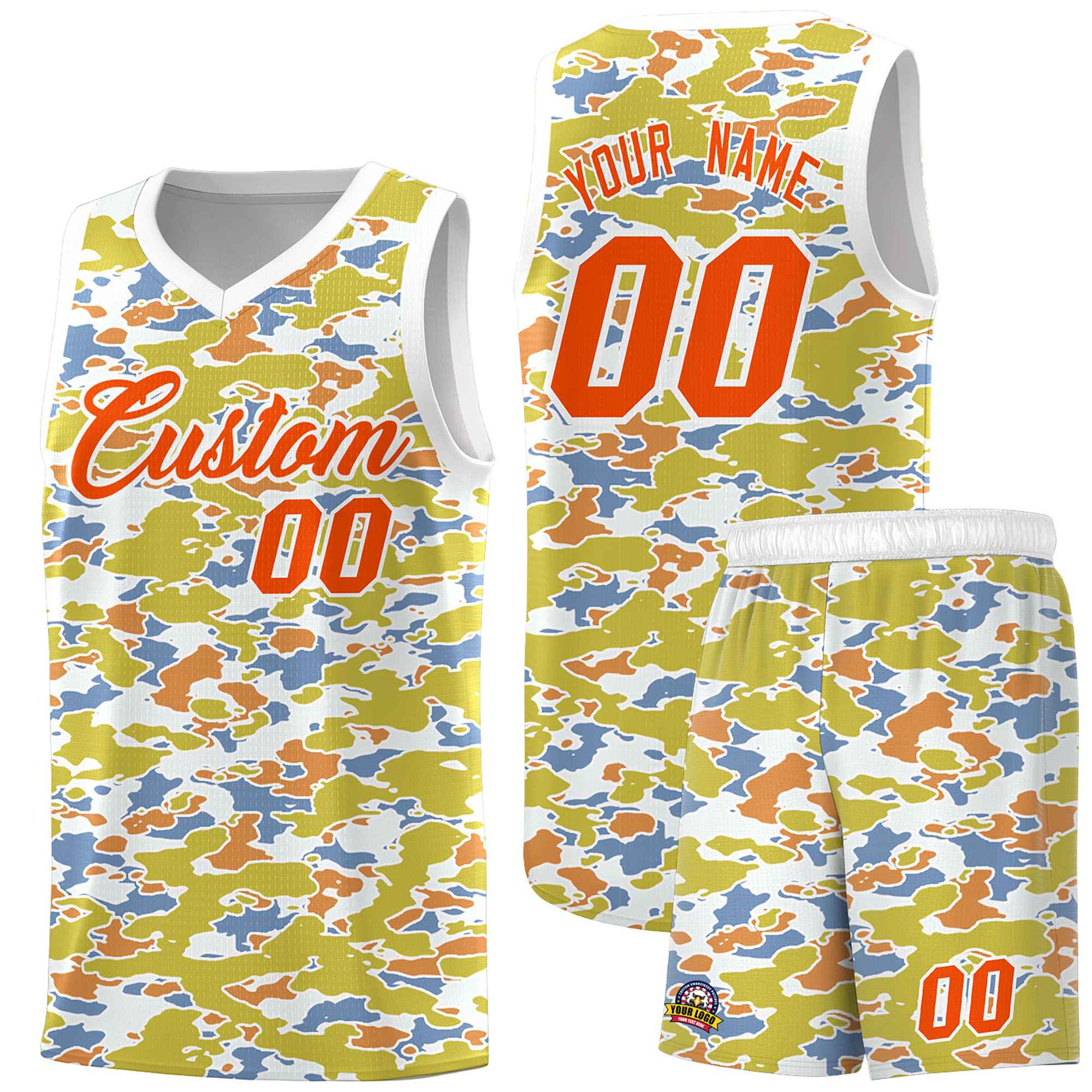 Custom Personalized Camo Kits Sports Uniform Basketball Jersey|KXKSHOP