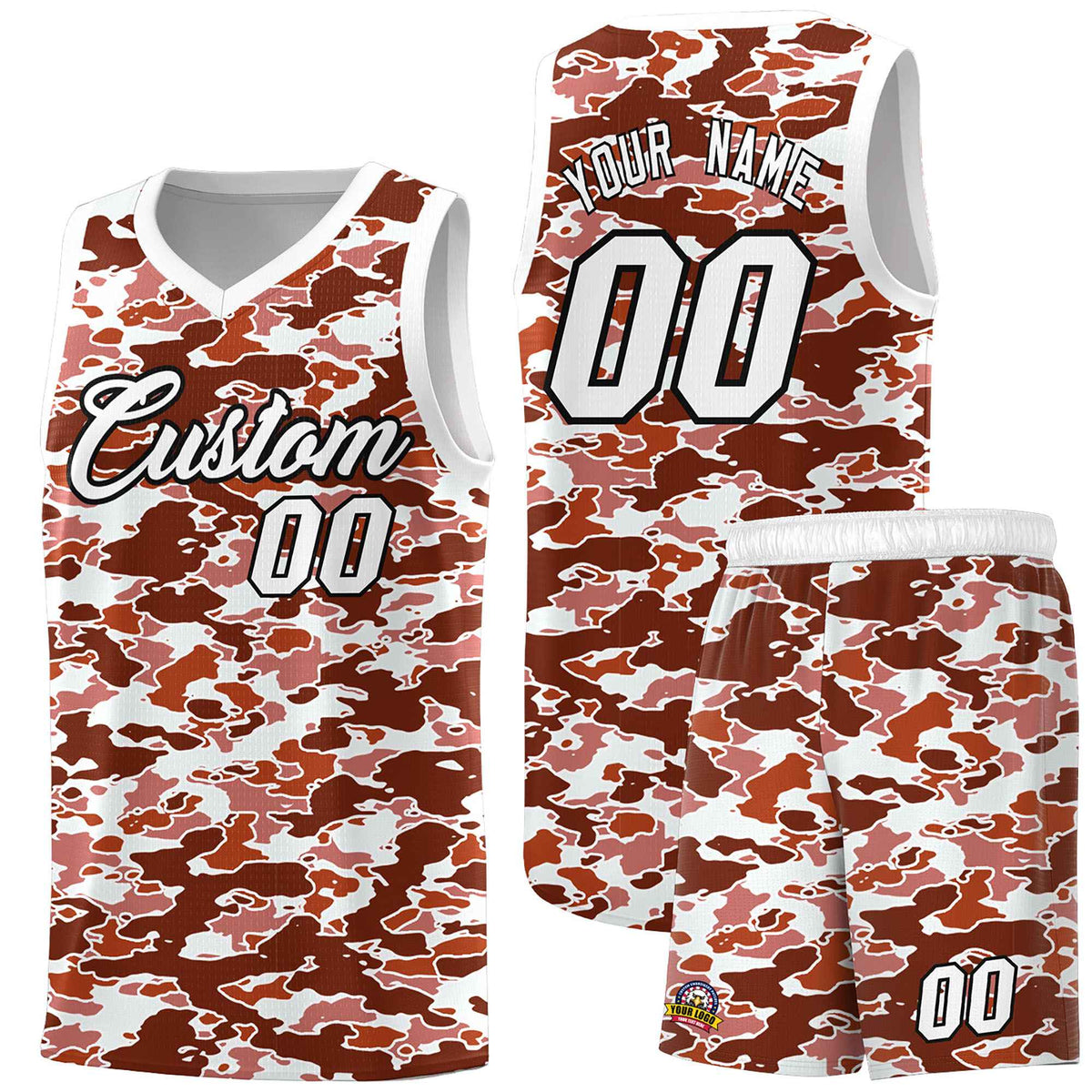 Custom Personalized Camo Kits Sports Uniform Basketball Jersey|KXKSHOP