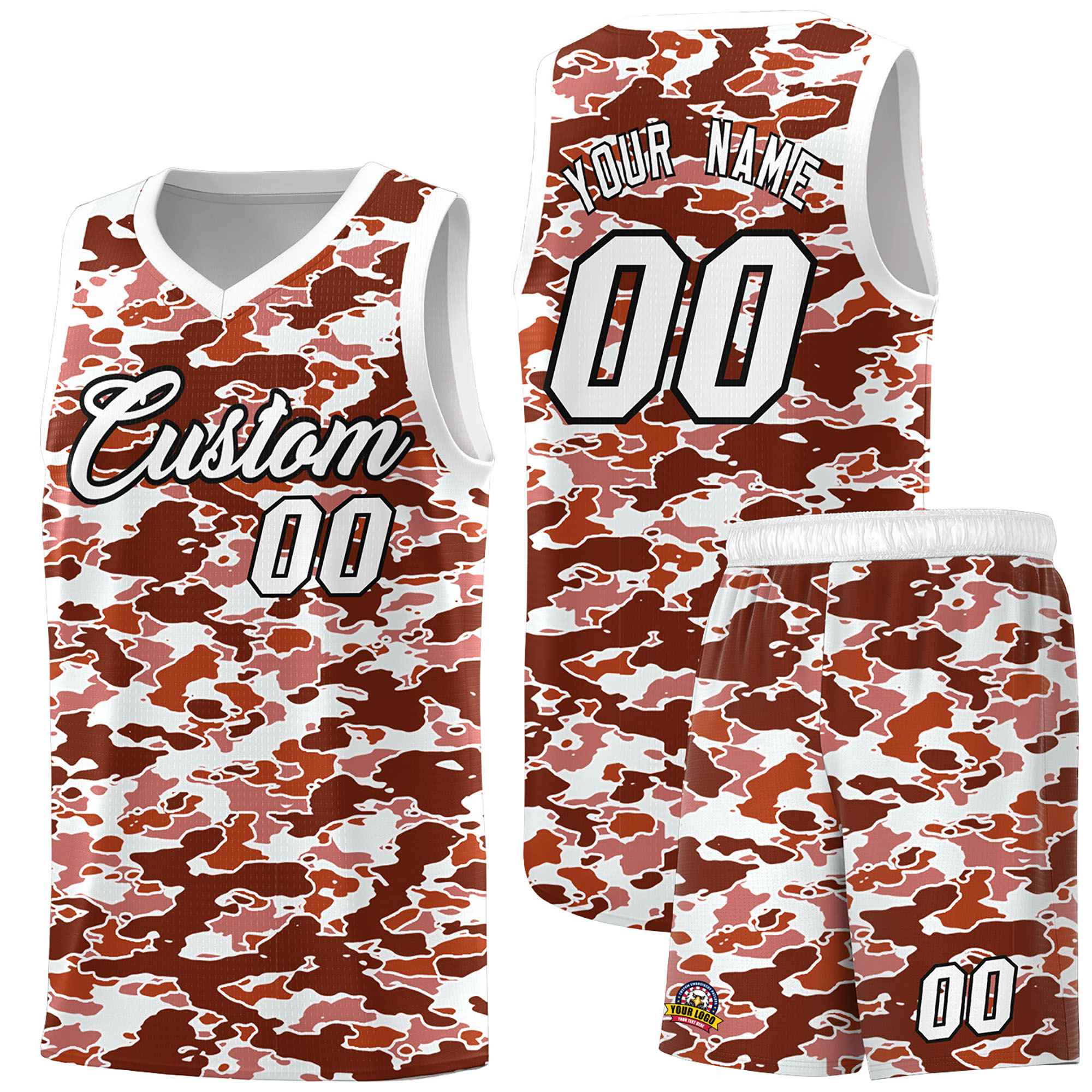 Custom Personalized Camo Kits Sports Uniform Basketball Jersey|KXKSHOP