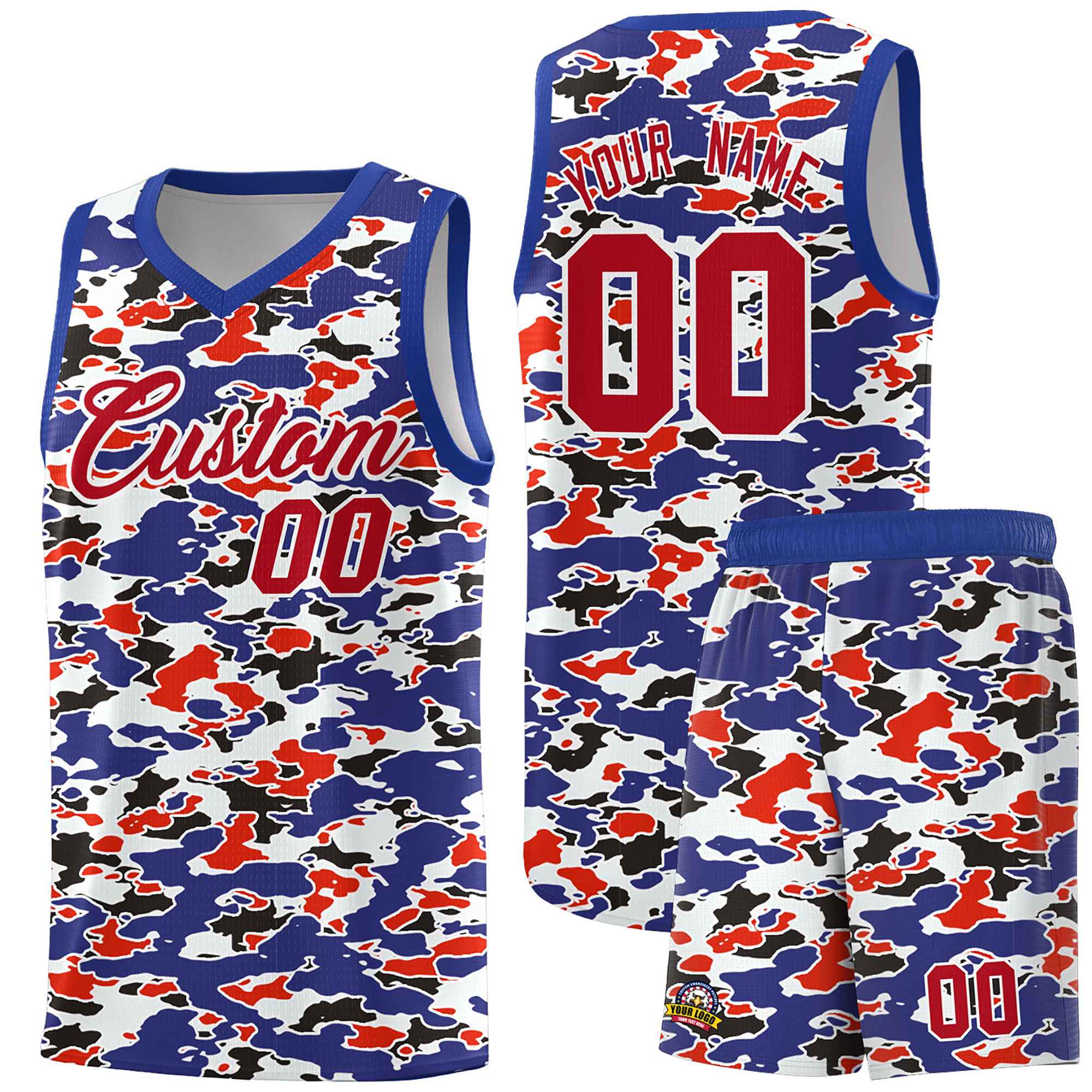 Custom Personalized Camo Kits Sports Uniform Basketball Jersey|KXKSHOP