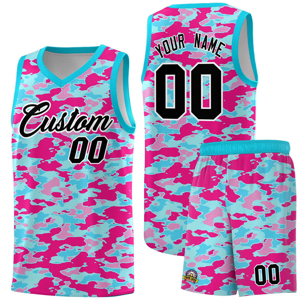 Custom Personalized Camo Kits Sports Uniform Basketball Jersey|KXKSHOP