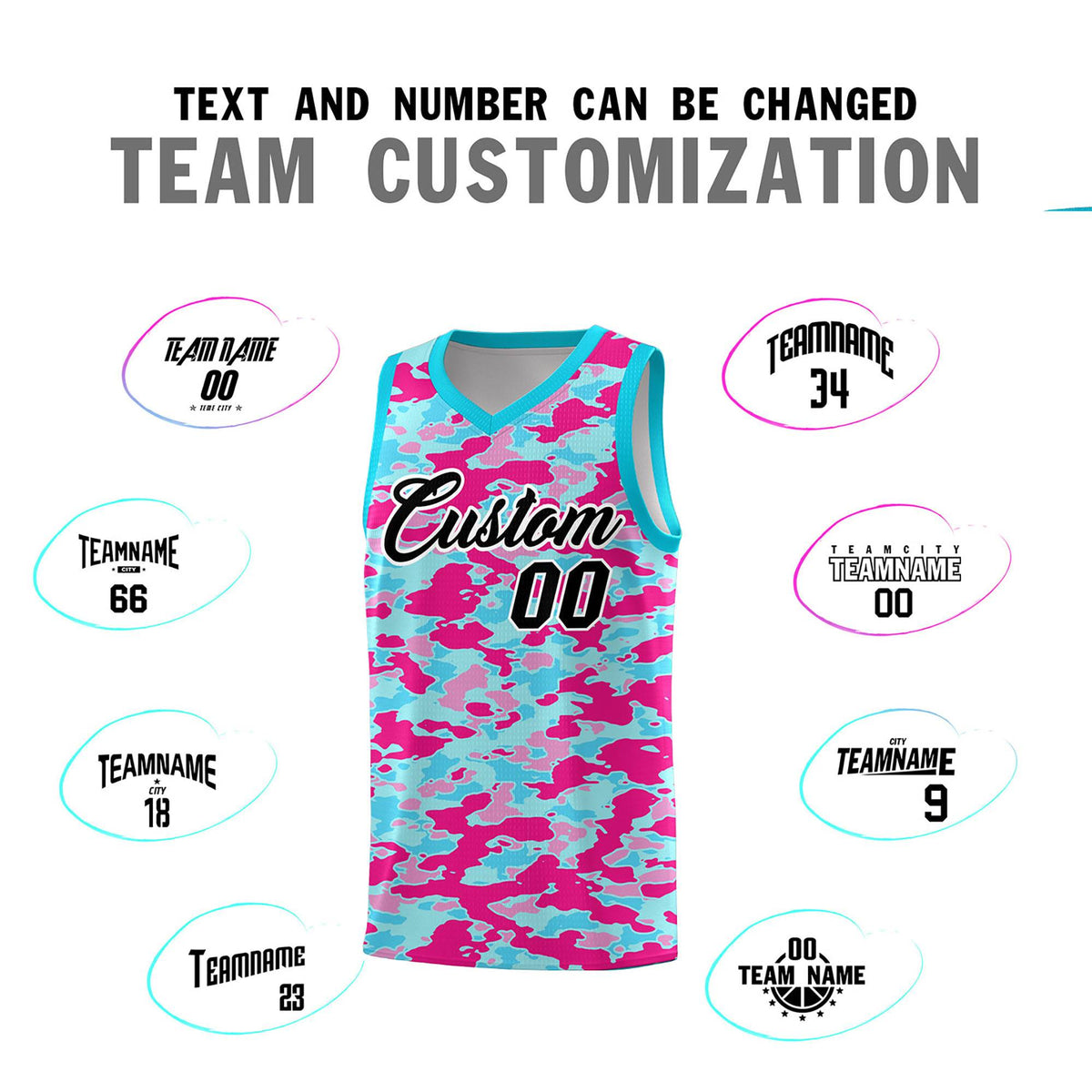 Custom Personalized Camo Kits Sports Uniform Basketball Jersey|KXKSHOP