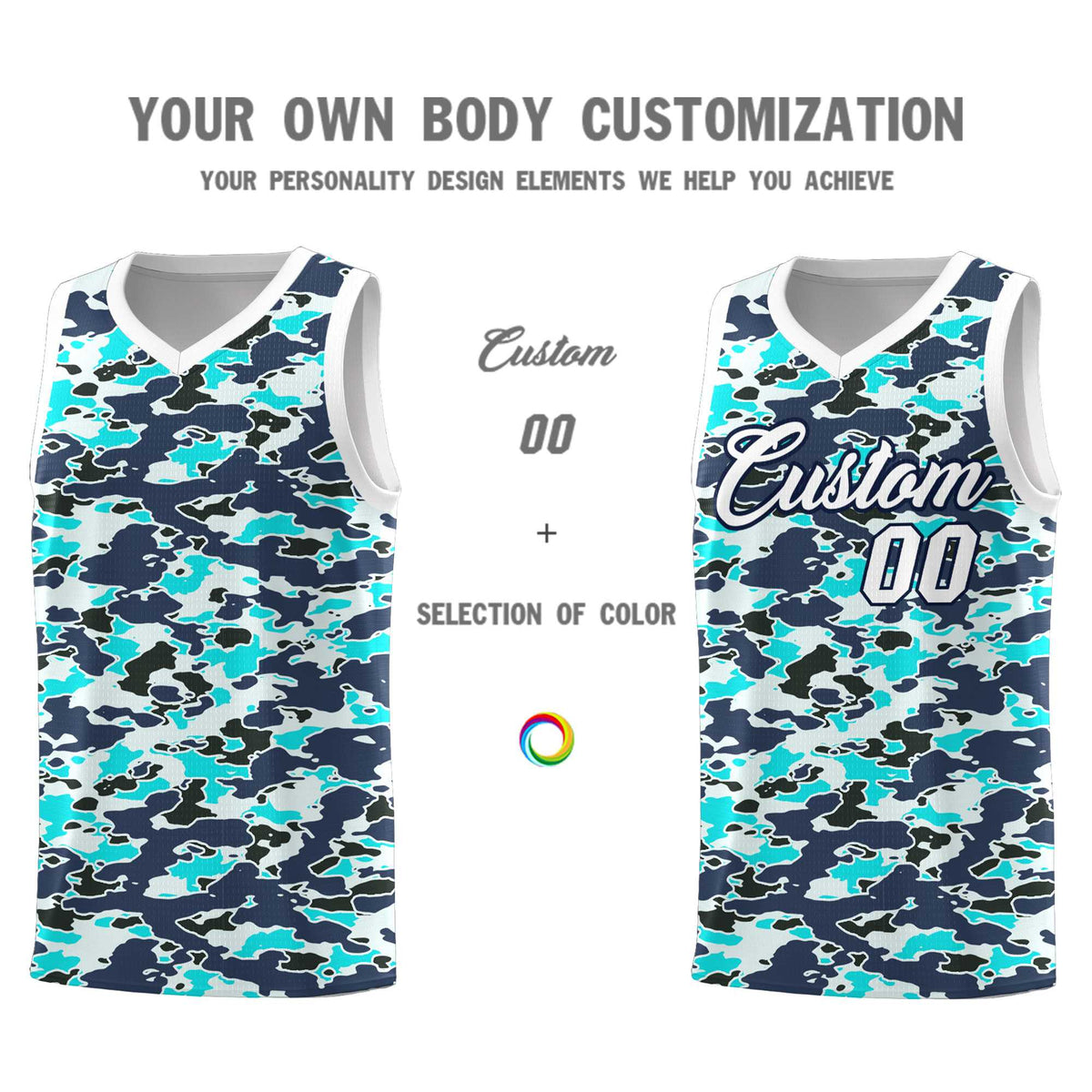 Custom Personalized Camo Kits Sports Uniform Basketball Jersey|KXKSHOP