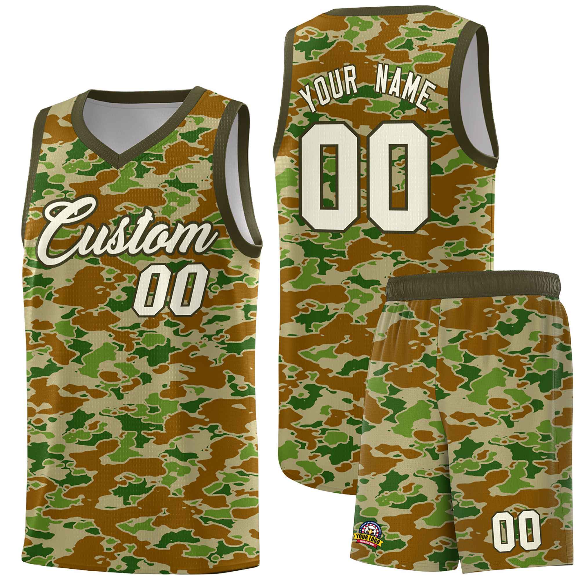 Custom Personalized Camo Kits Sports Uniform Basketball Jersey|KXKSHOP