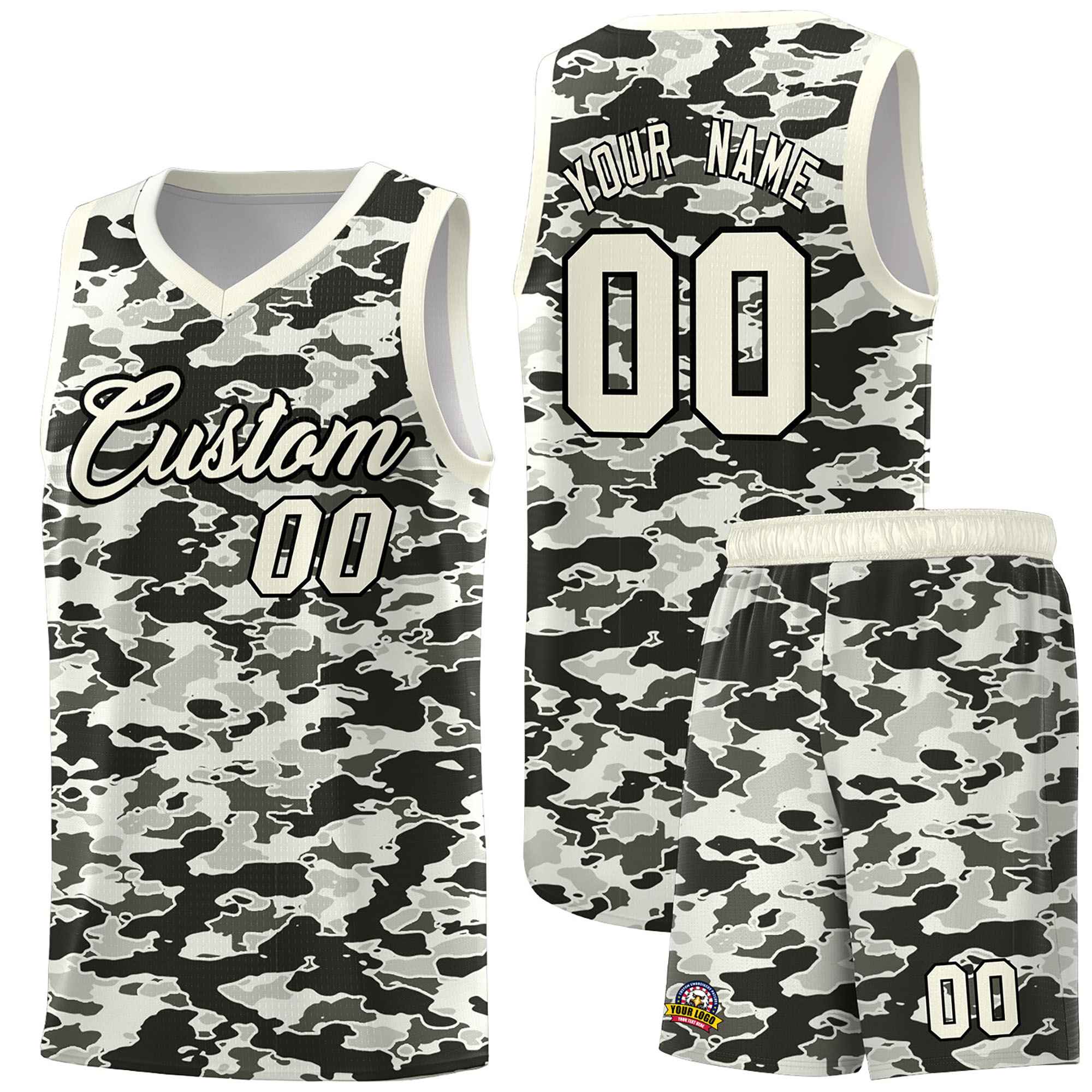 Custom Personalized Camo Kits Sports Uniform Basketball Jersey|KXKSHOP