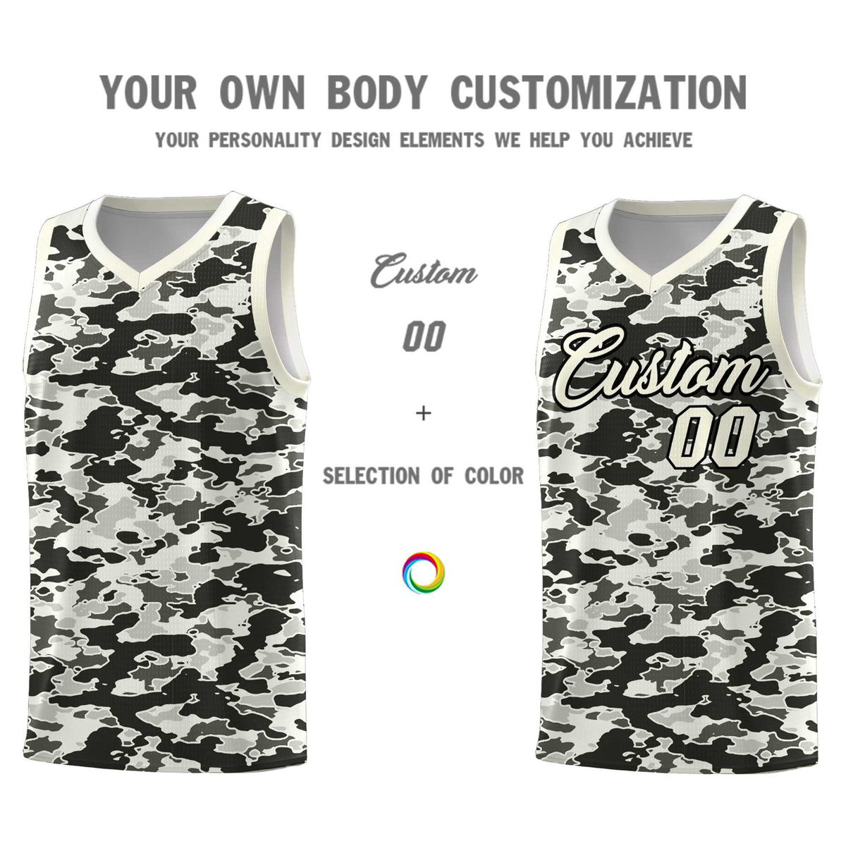 Custom Personalized Camo Kits Sports Uniform Basketball Jersey|KXKSHOP