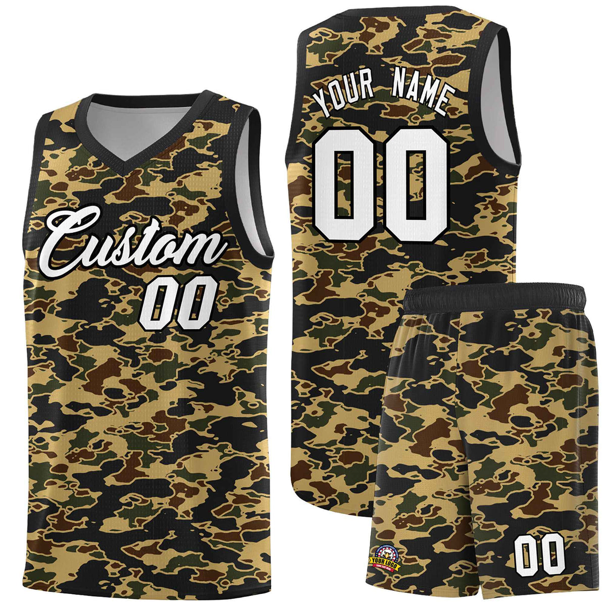 Custom Personalized Camo Kits Sports Uniform Basketball Jersey|KXKSHOP
