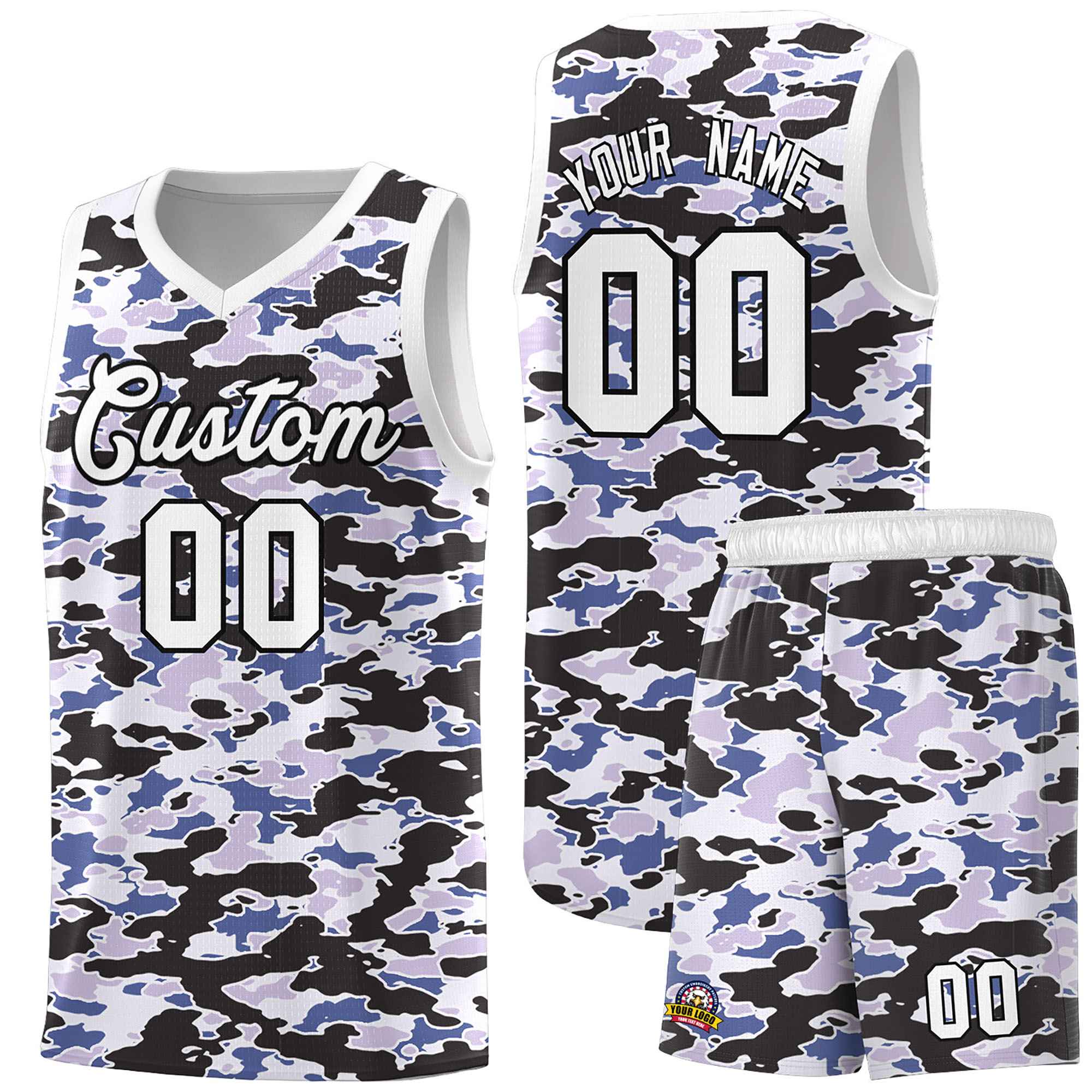 Custom Personalized Camo Kits Sports Uniform Basketball Jersey|KXKSHOP