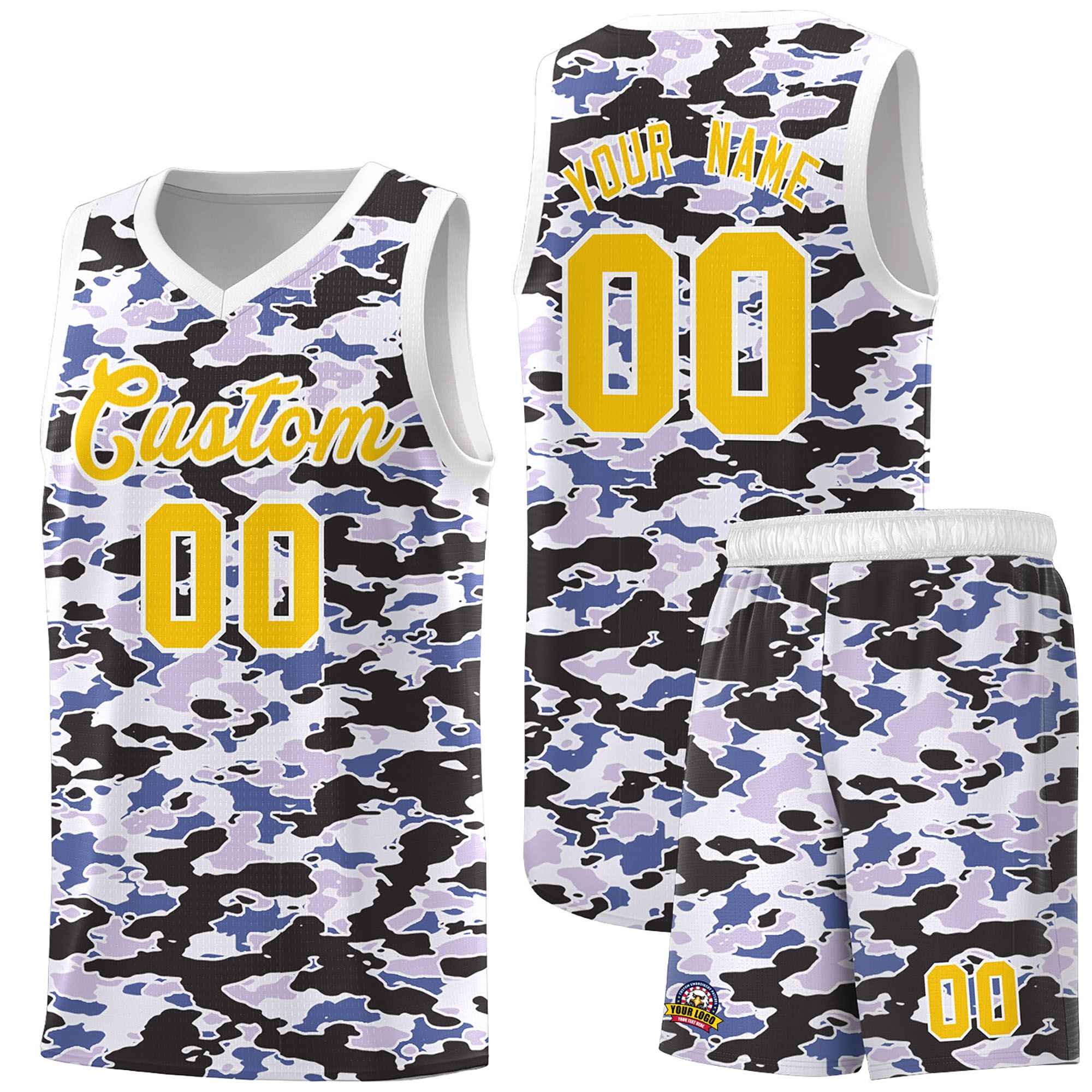 Custom Personalized Camo Kits Sports Uniform Basketball Jersey|KXKSHOP
