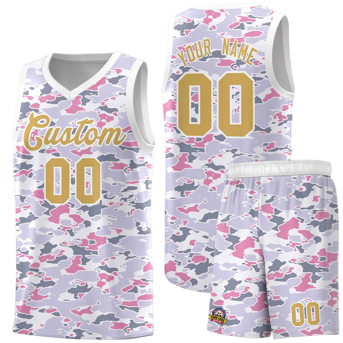 Custom Personalized Camo Kits Sports Uniform Basketball Jersey|KXKSHOP