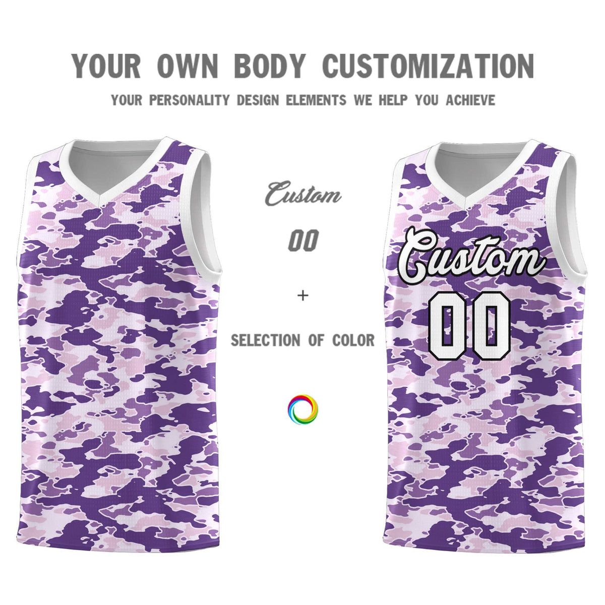 Custom Personalized Camo Kits Sports Uniform Basketball Jersey|KXKSHOP