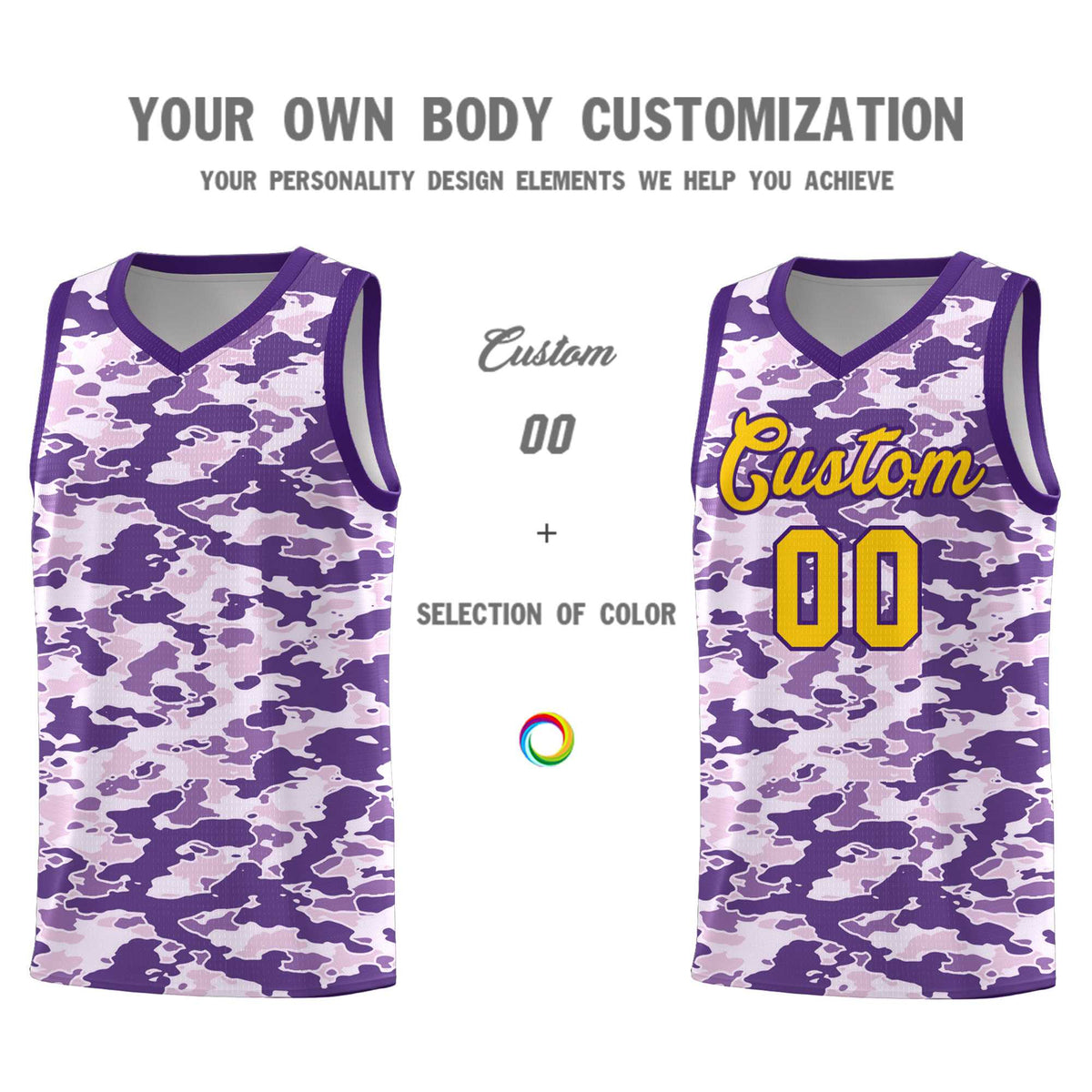 Custom Personalized Camo Kits Sports Uniform Basketball Jersey|KXKSHOP