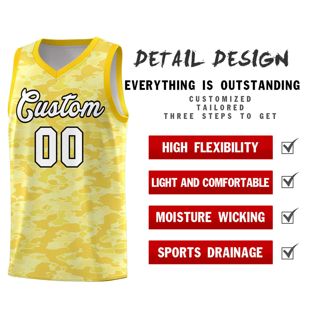 Custom Personalized Camo Kits Sports Uniform Basketball Jersey|KXKSHOP