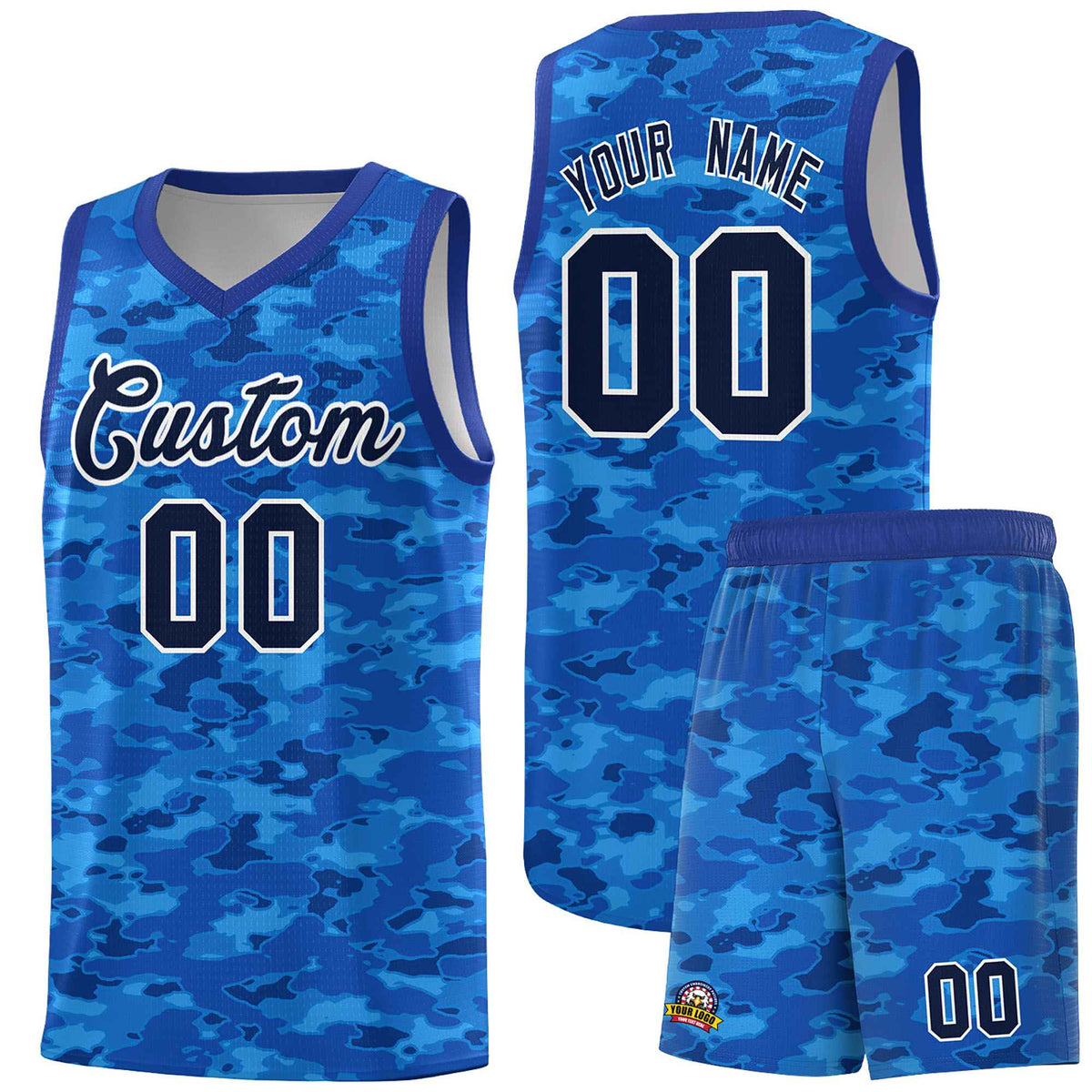Custom Personalized Camo Kits Sports Uniform Basketball Jersey|KXKSHOP