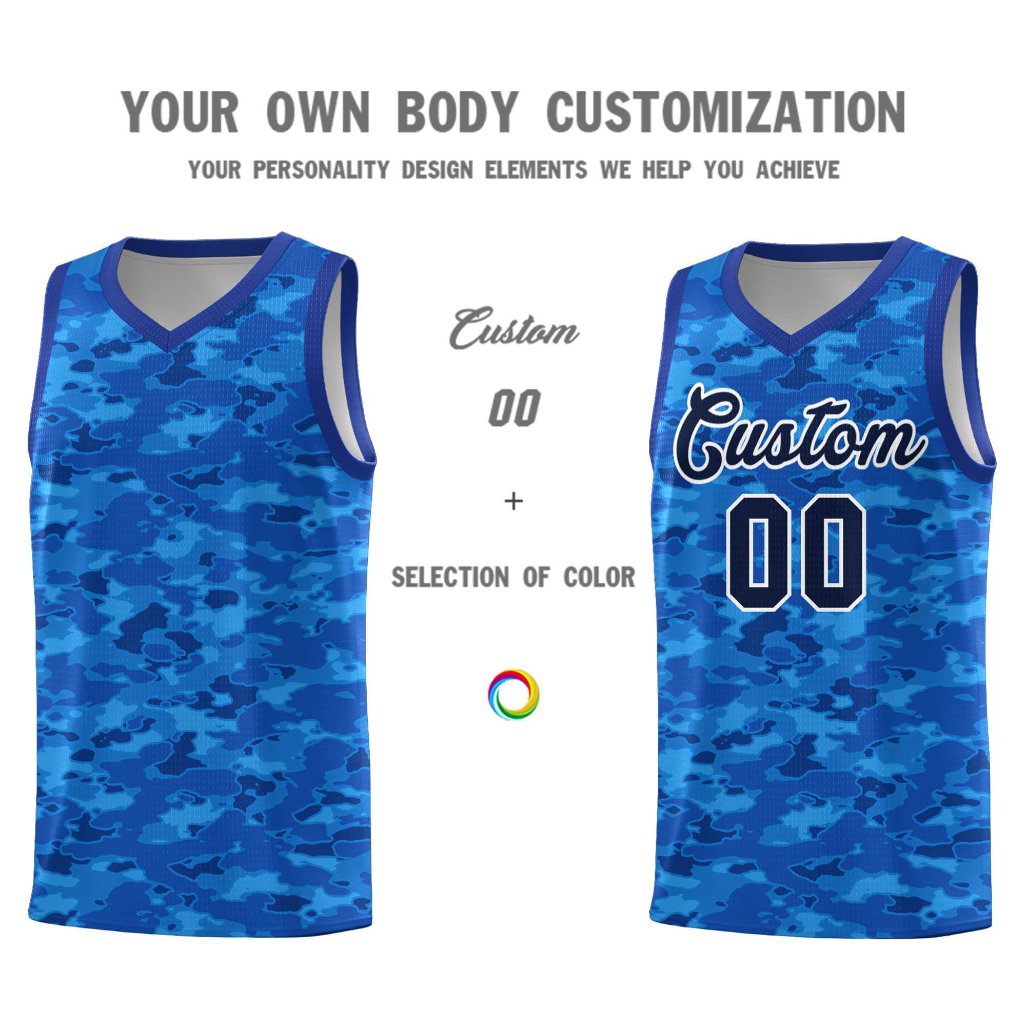 Custom Personalized Camo Kits Sports Uniform Basketball Jersey|KXKSHOP