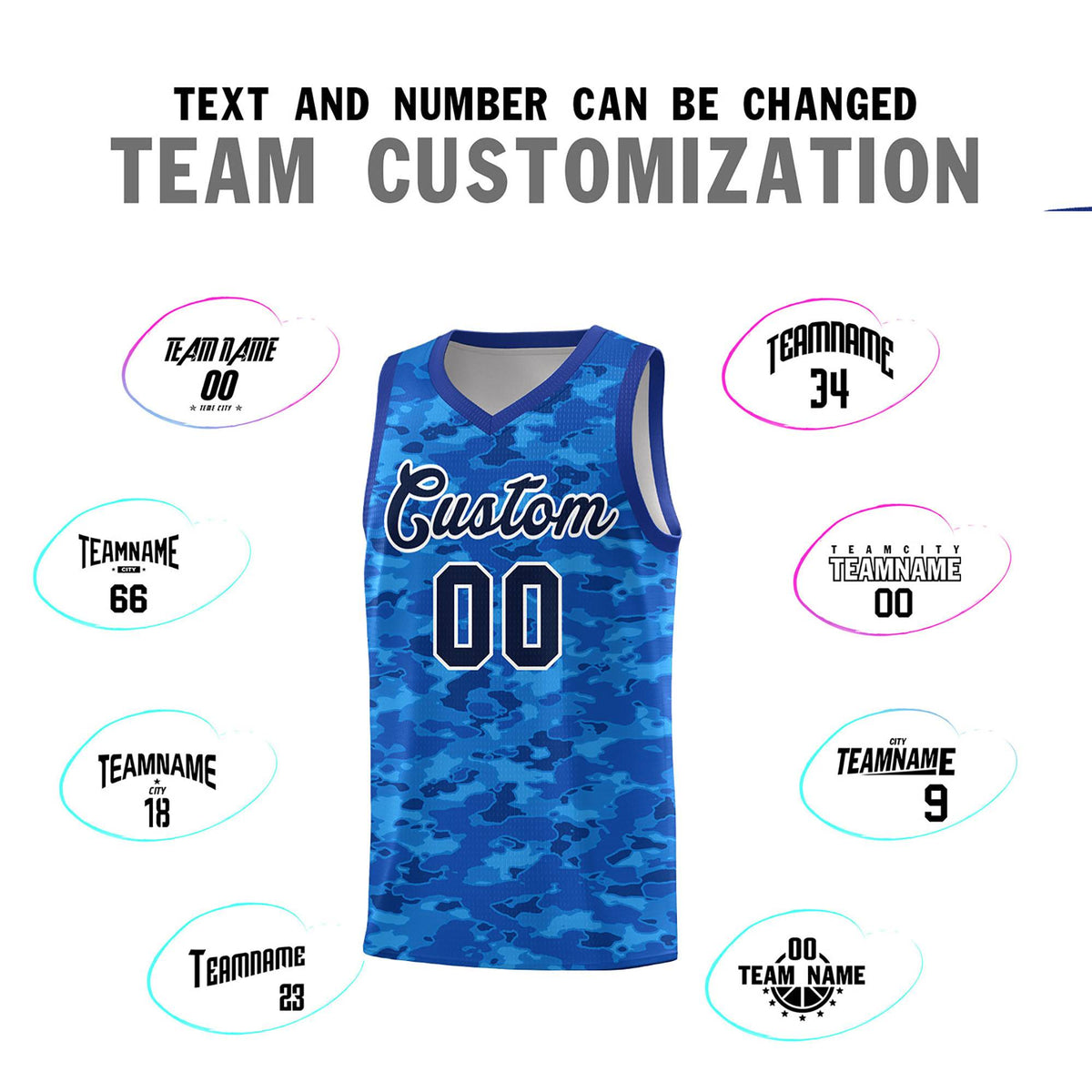Custom Personalized Camo Kits Sports Uniform Basketball Jersey|KXKSHOP