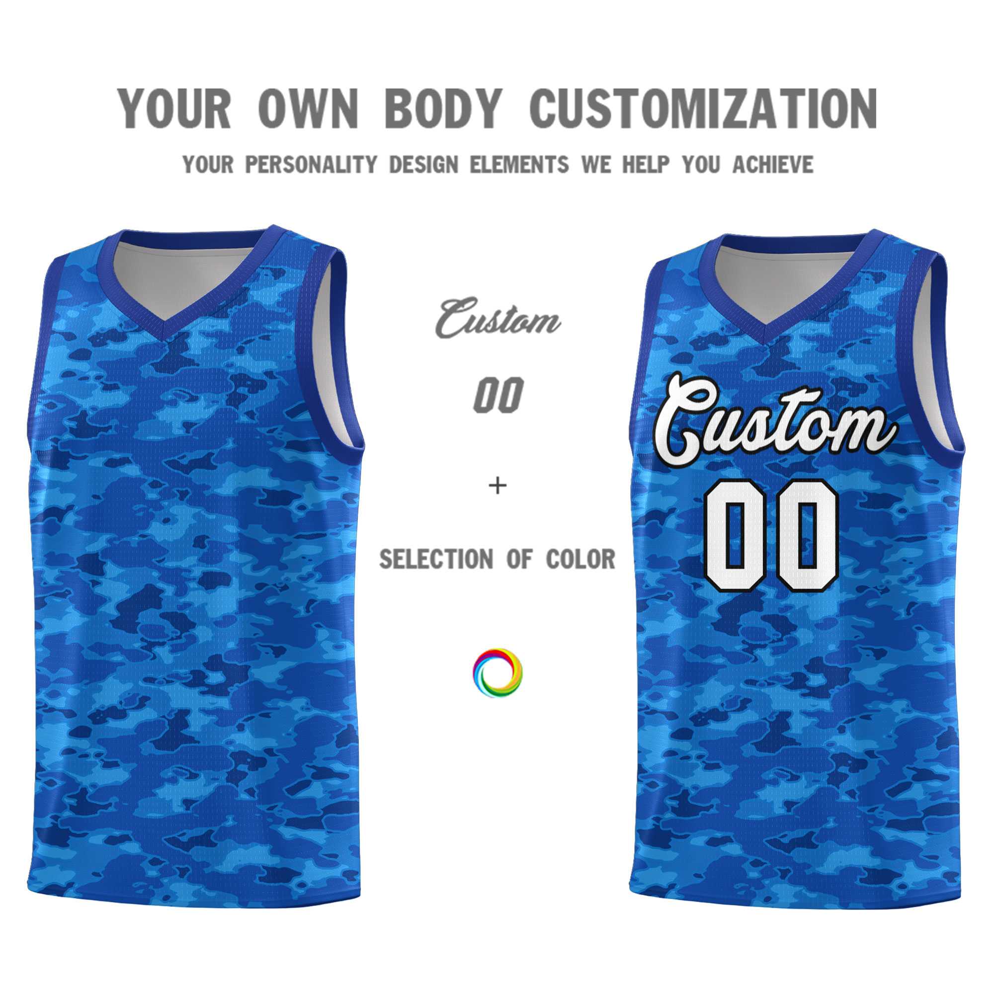 Custom Personalized Camo Kits Sports Uniform Basketball Jersey|KXKSHOP
