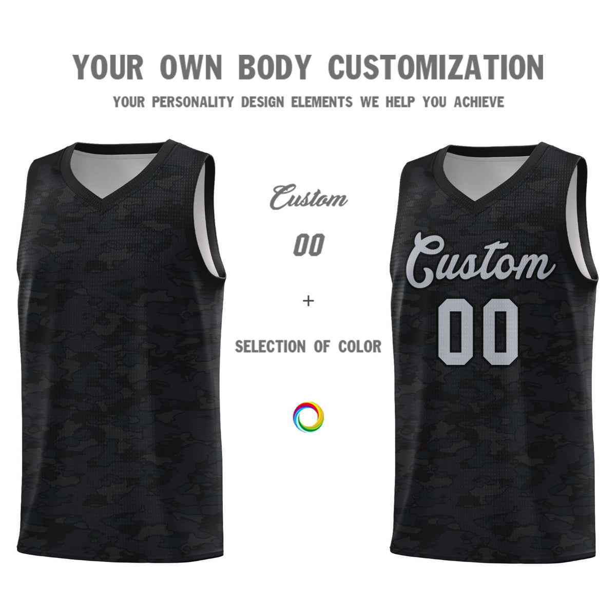 Custom Personalized Camo Kits Sports Uniform Basketball Jersey|KXKSHOP