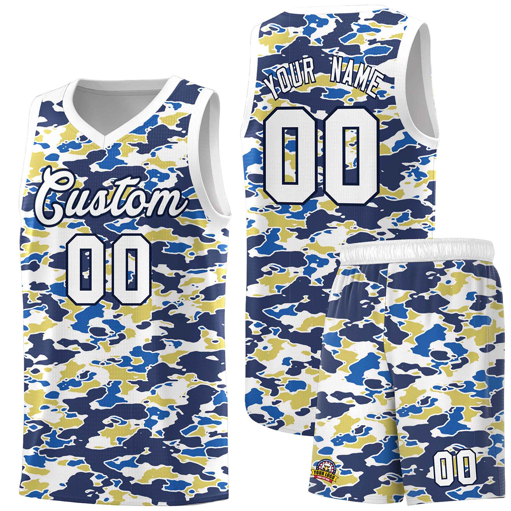 Custom Personalized Camo Kits Sports Uniform Basketball Jersey|KXKSHOP