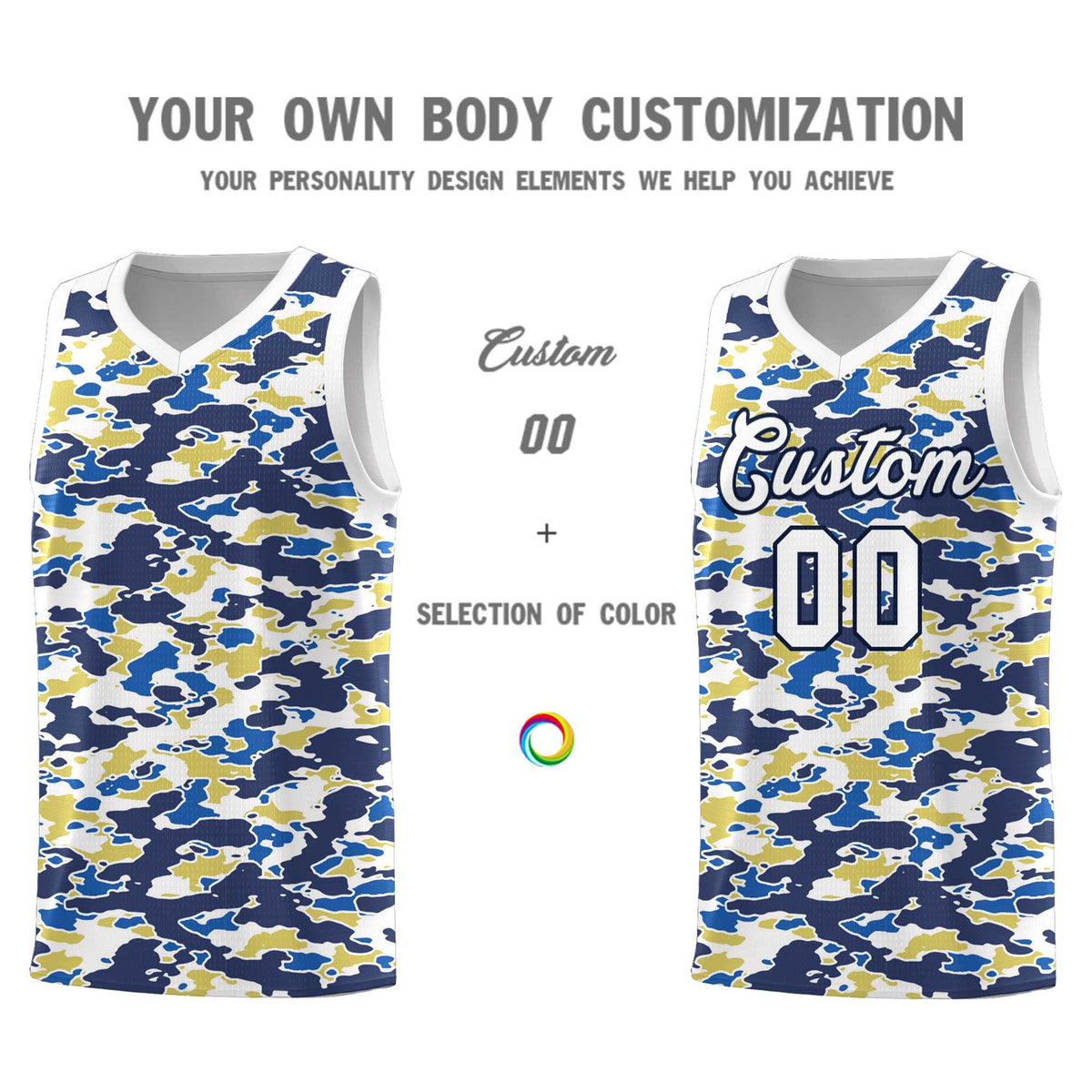Custom Personalized Camo Kits Sports Uniform Basketball Jersey|KXKSHOP