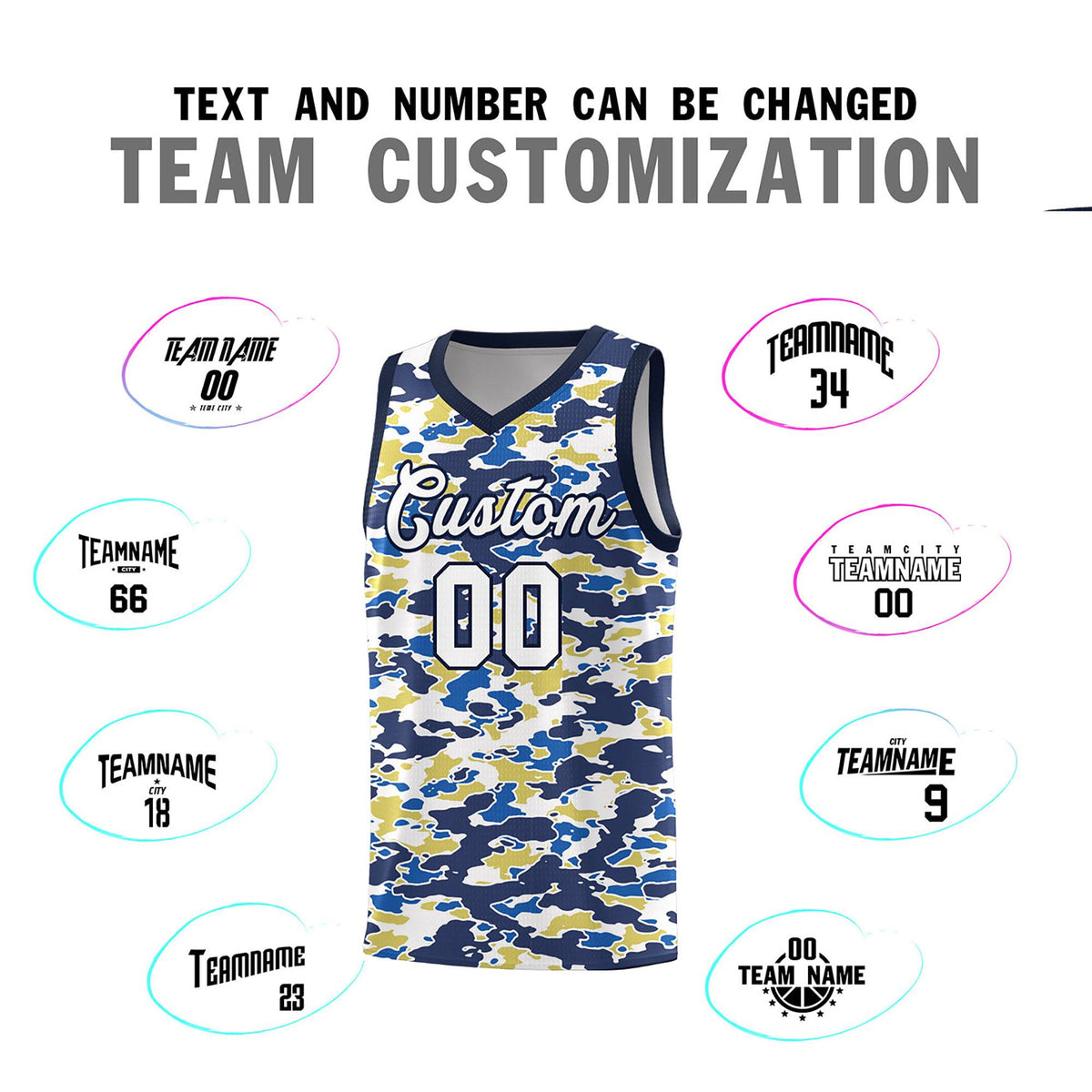 Custom Personalized Camo Kits Sports Uniform Basketball Jersey|KXKSHOP