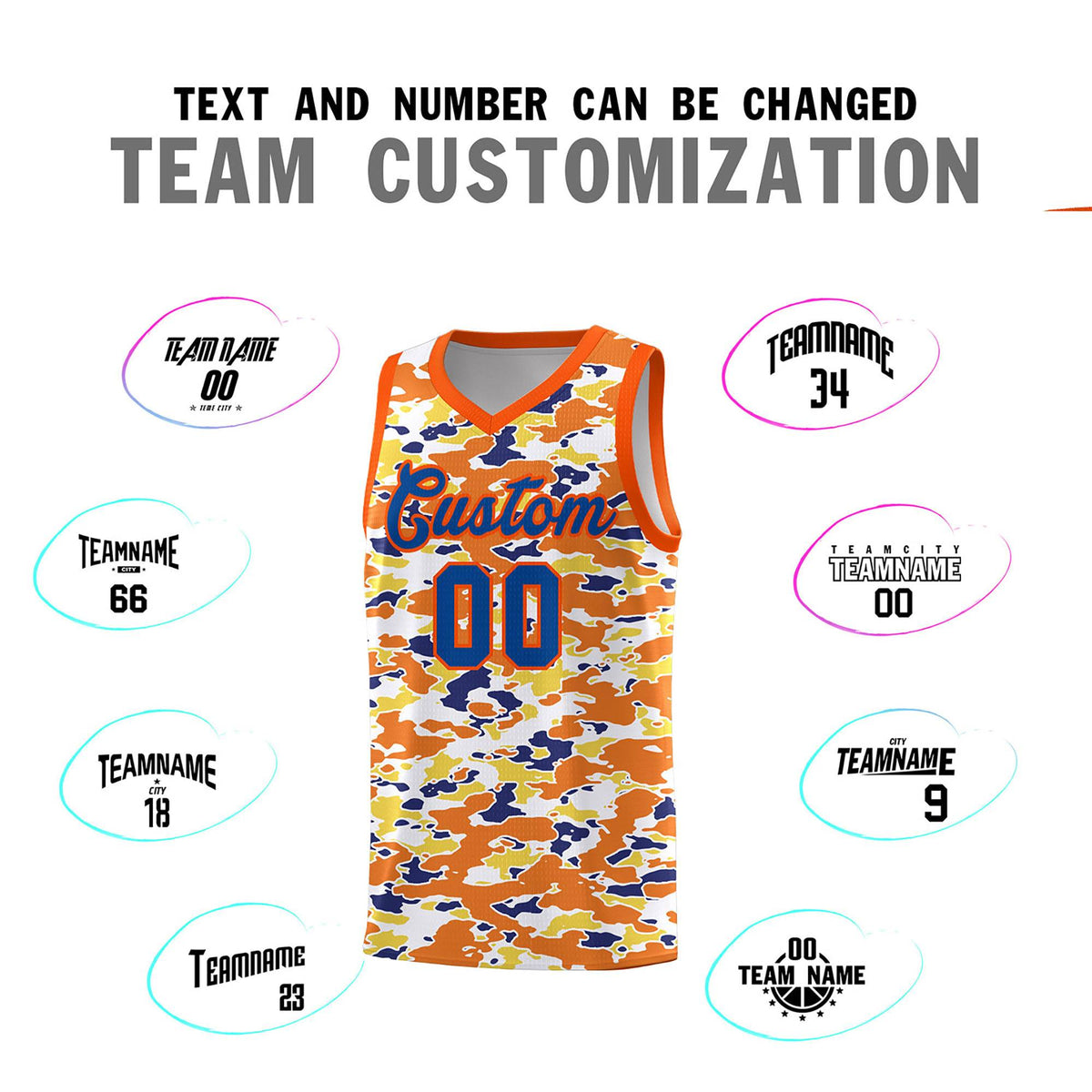 Custom Personalized Camo Kits Sports Uniform Basketball Jersey|KXKSHOP