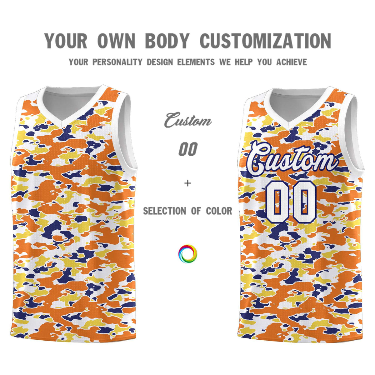 Custom Personalized Camo Kits Sports Uniform Basketball Jersey|KXKSHOP