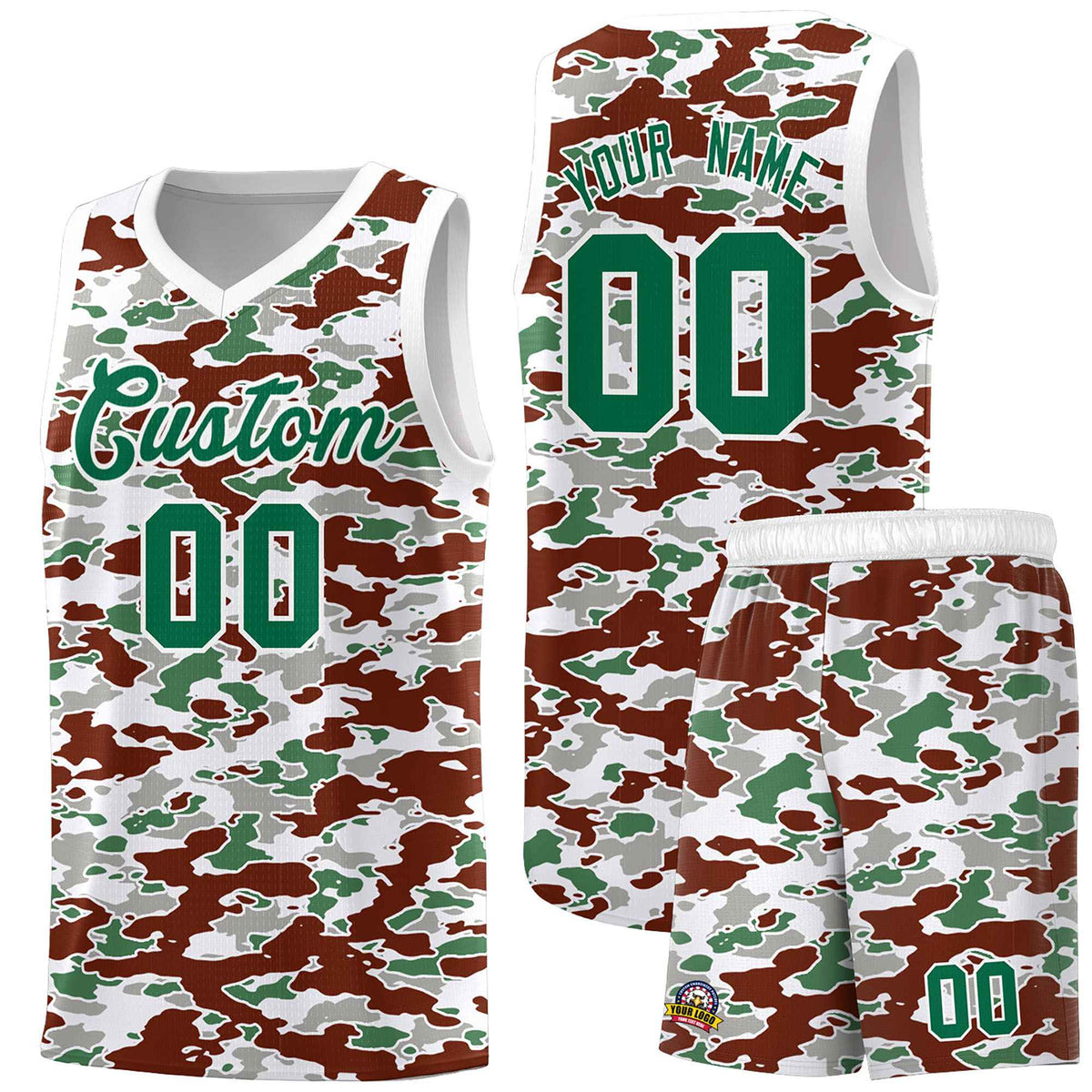 Custom Personalized Camo Kits Sports Uniform Basketball Jersey|KXKSHOP