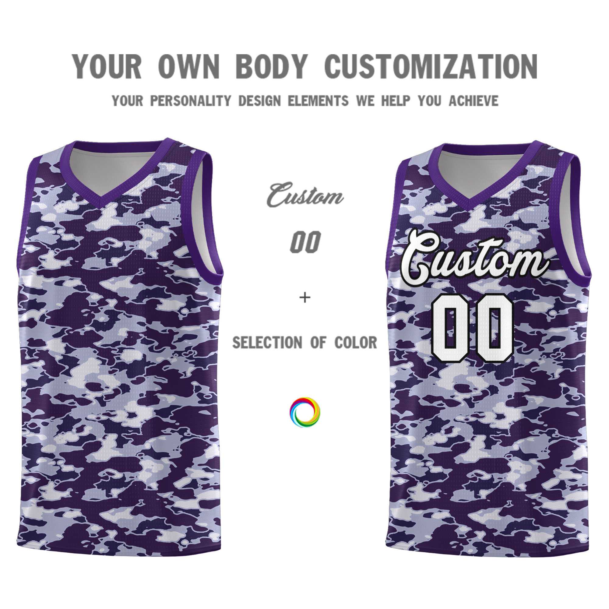 Custom Personalized Camo Kits Sports Uniform Basketball Jersey|KXKSHOP