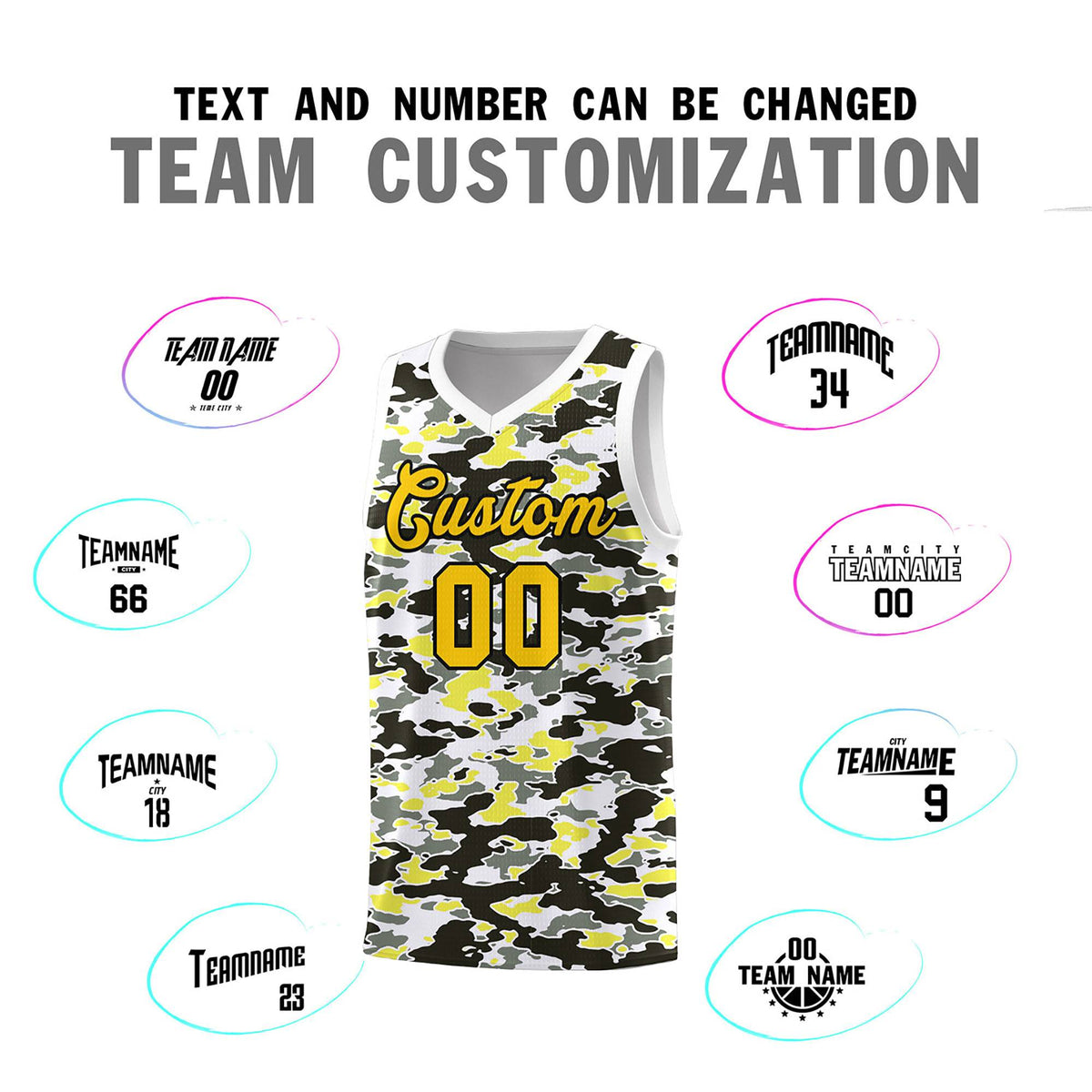 Custom Personalized Camo Kits Sports Uniform Basketball Jersey|KXKSHOP