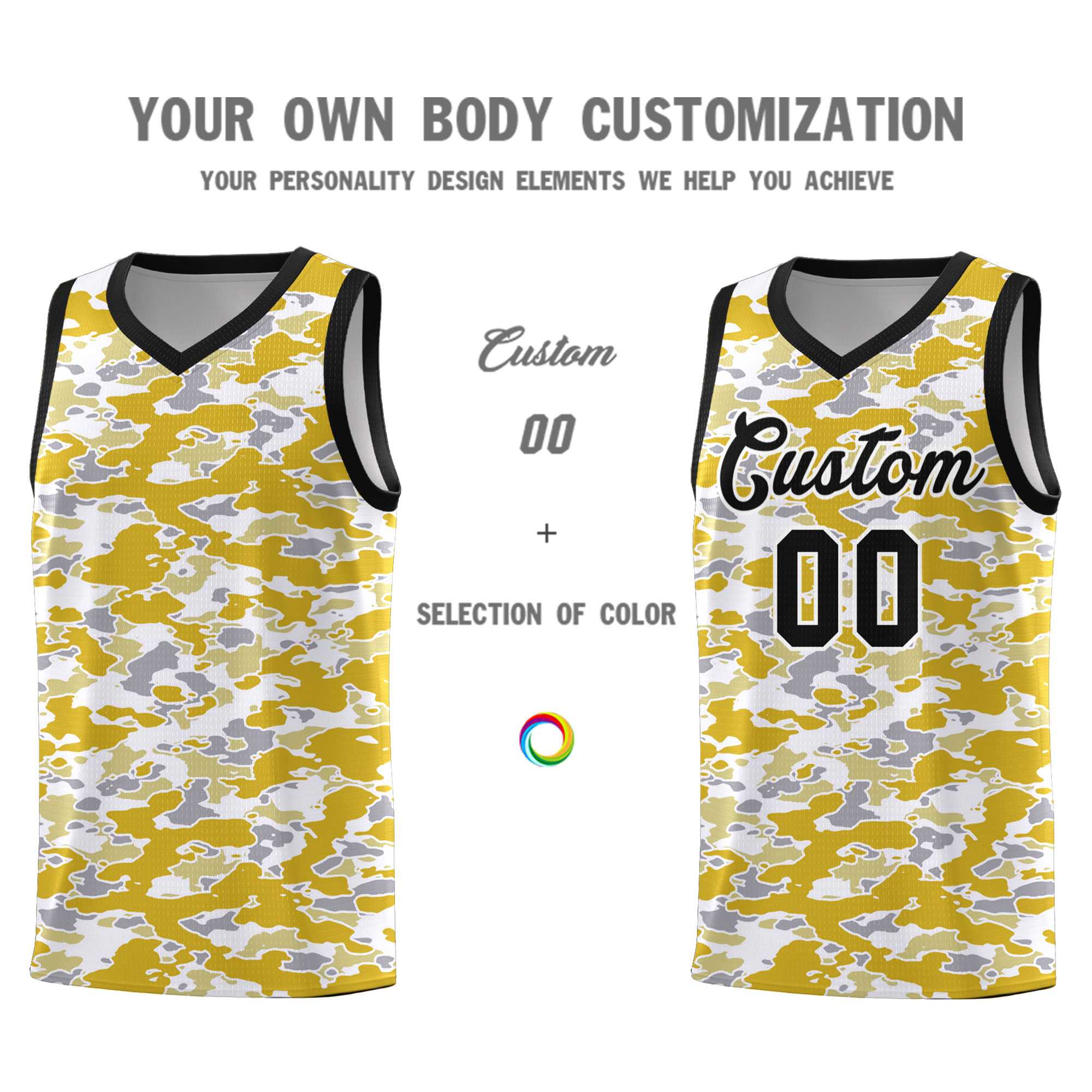 Custom Personalized Camo Kits Sports Uniform Basketball Jersey|KXKSHOP