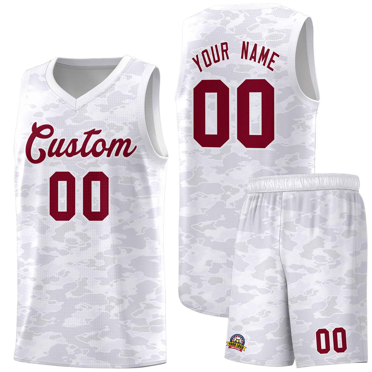 Custom Personalized Camo Kits Sports Uniform Basketball Jersey|KXKSHOP