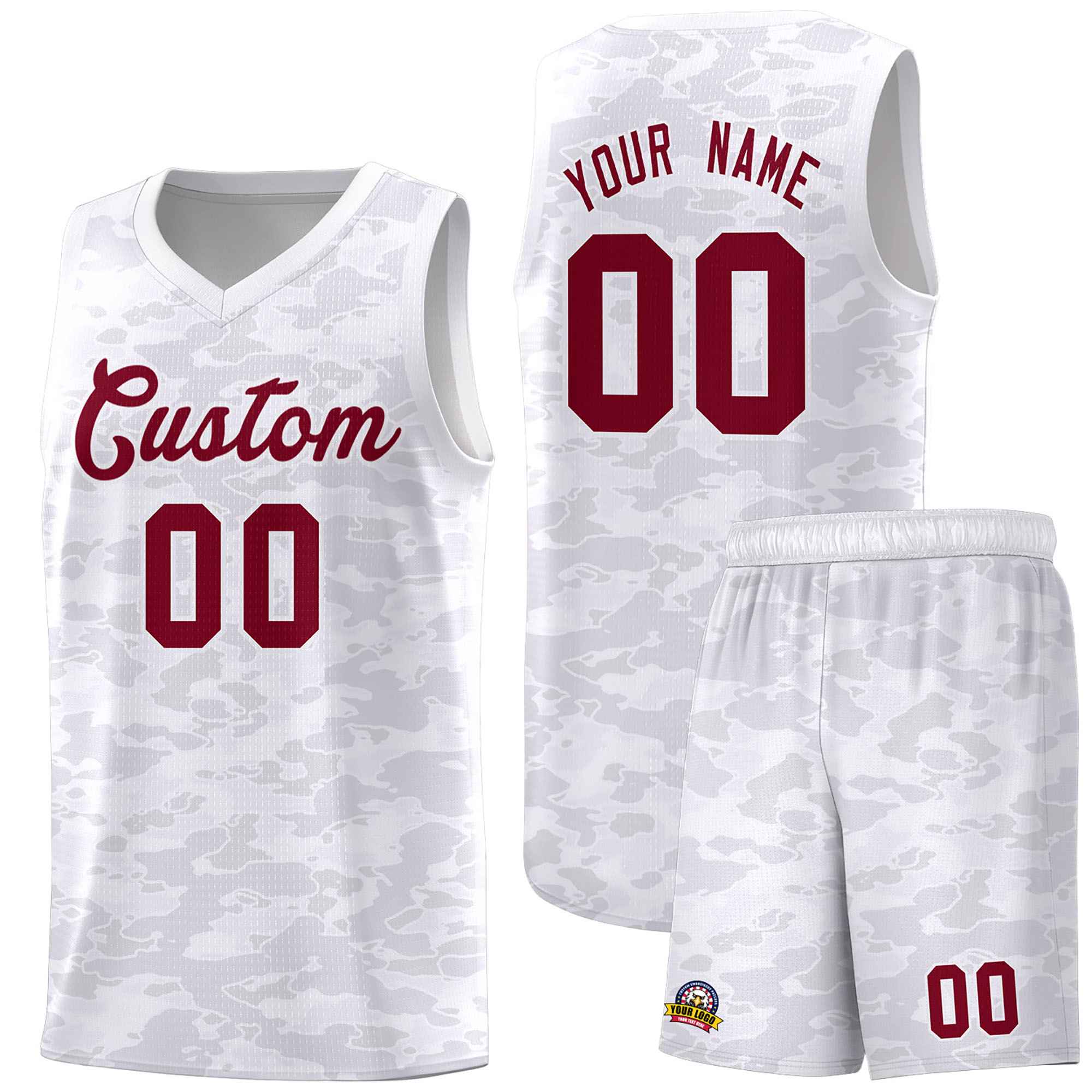 Custom Personalized Camo Kits Sports Uniform Basketball Jersey|KXKSHOP