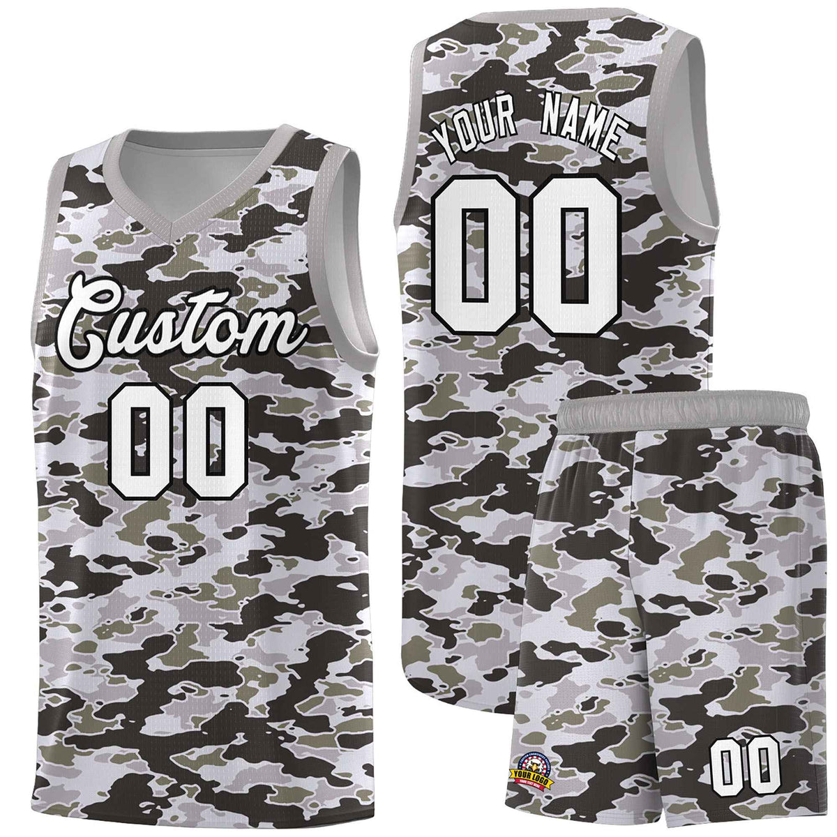 Custom Personalized Camo Kits Sports Uniform Basketball Jersey|KXKSHOP