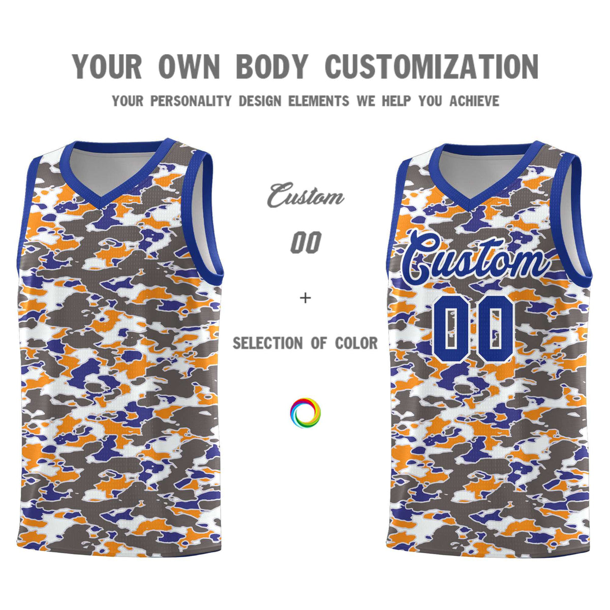 Custom Personalized Camo Kits Sports Uniform Basketball Jersey|KXKSHOP
