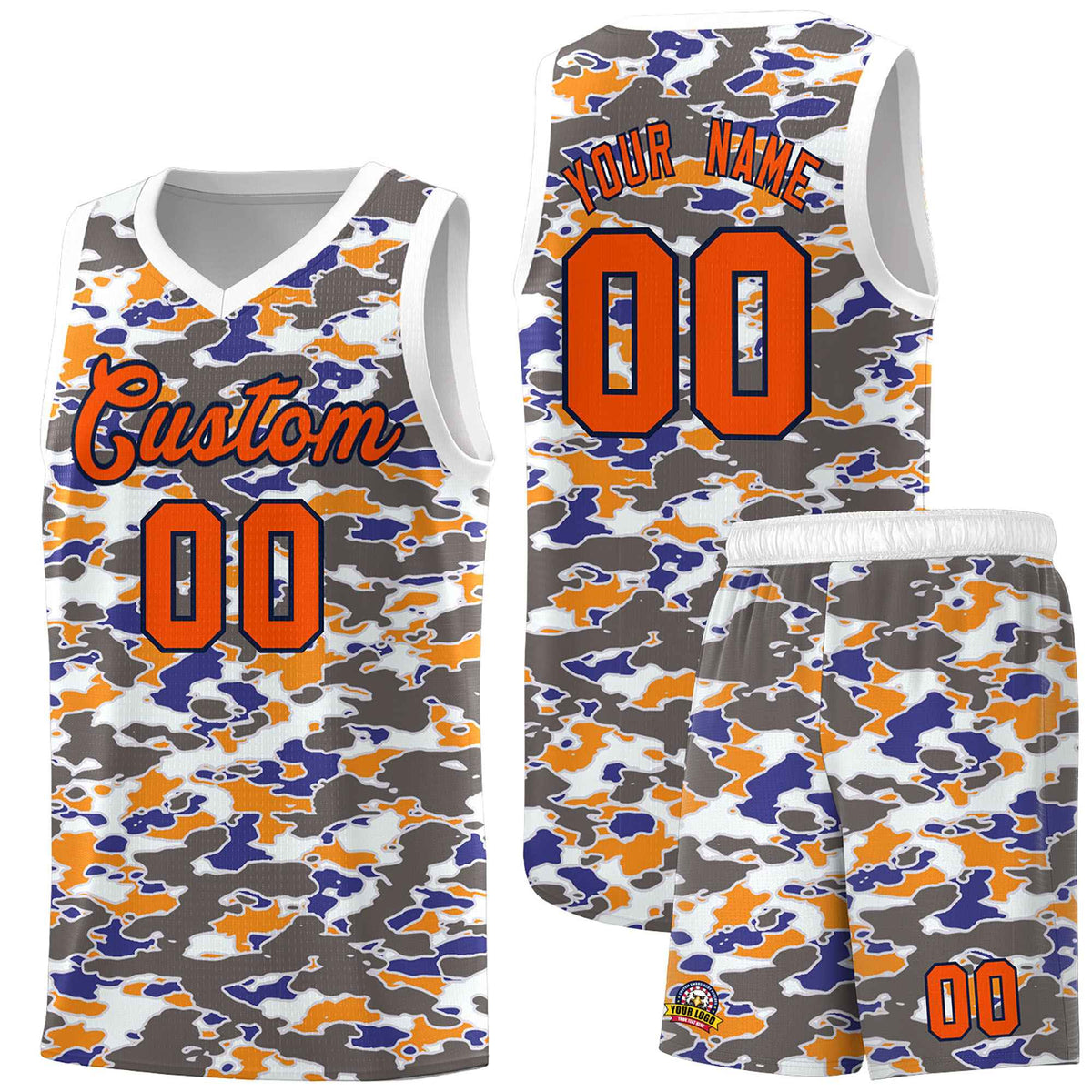 Custom Personalized Camo Kits Sports Uniform Basketball Jersey|KXKSHOP