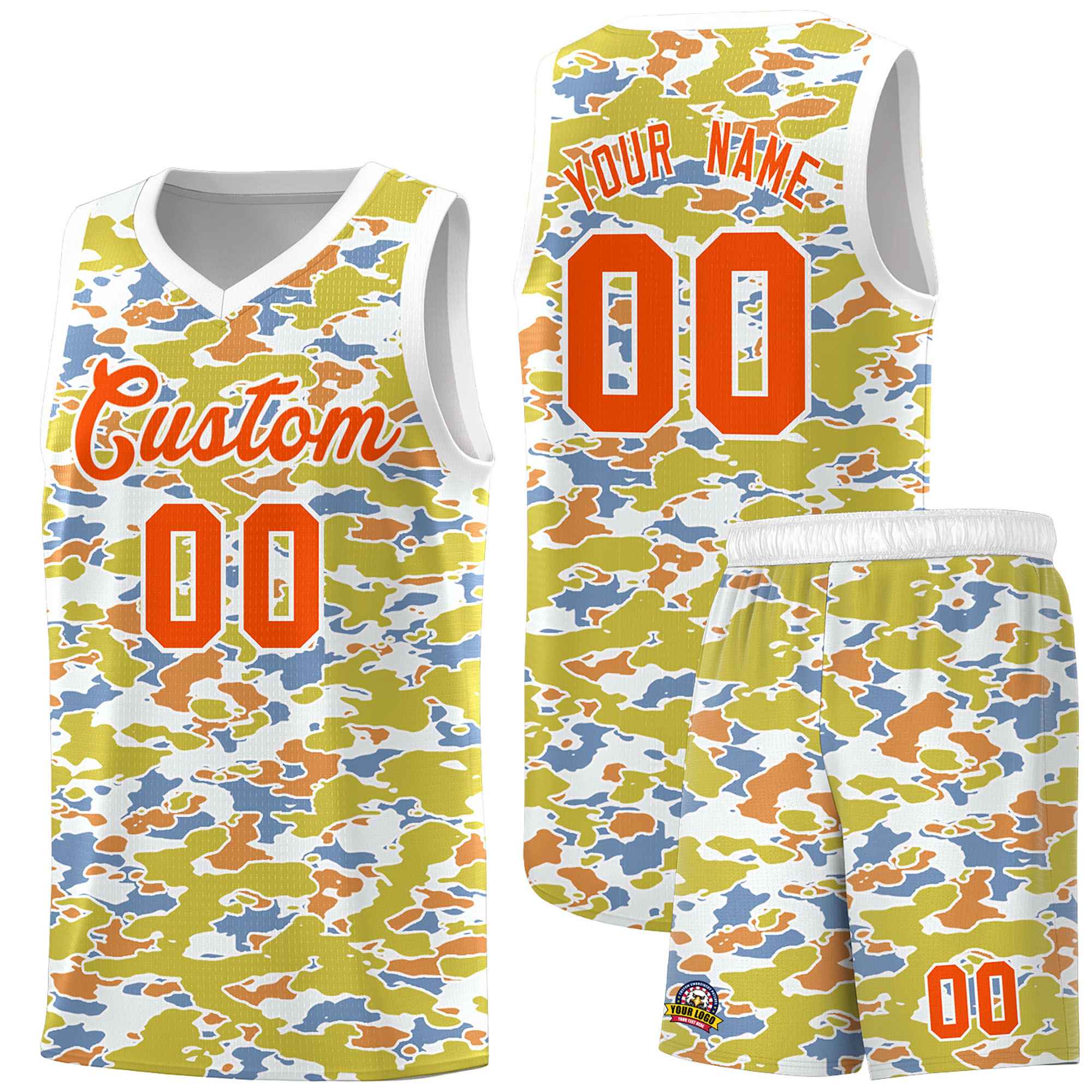 Custom Personalized Camo Kits Sports Uniform Basketball Jersey|KXKSHOP