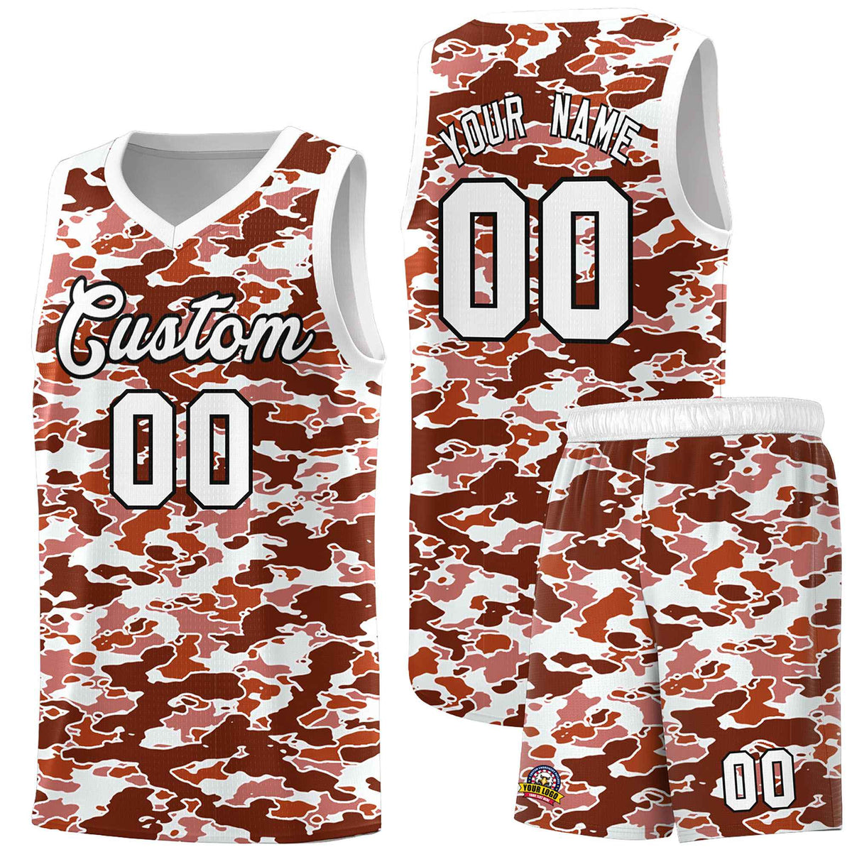 Custom Personalized Camo Kits Sports Uniform Basketball Jersey|KXKSHOP