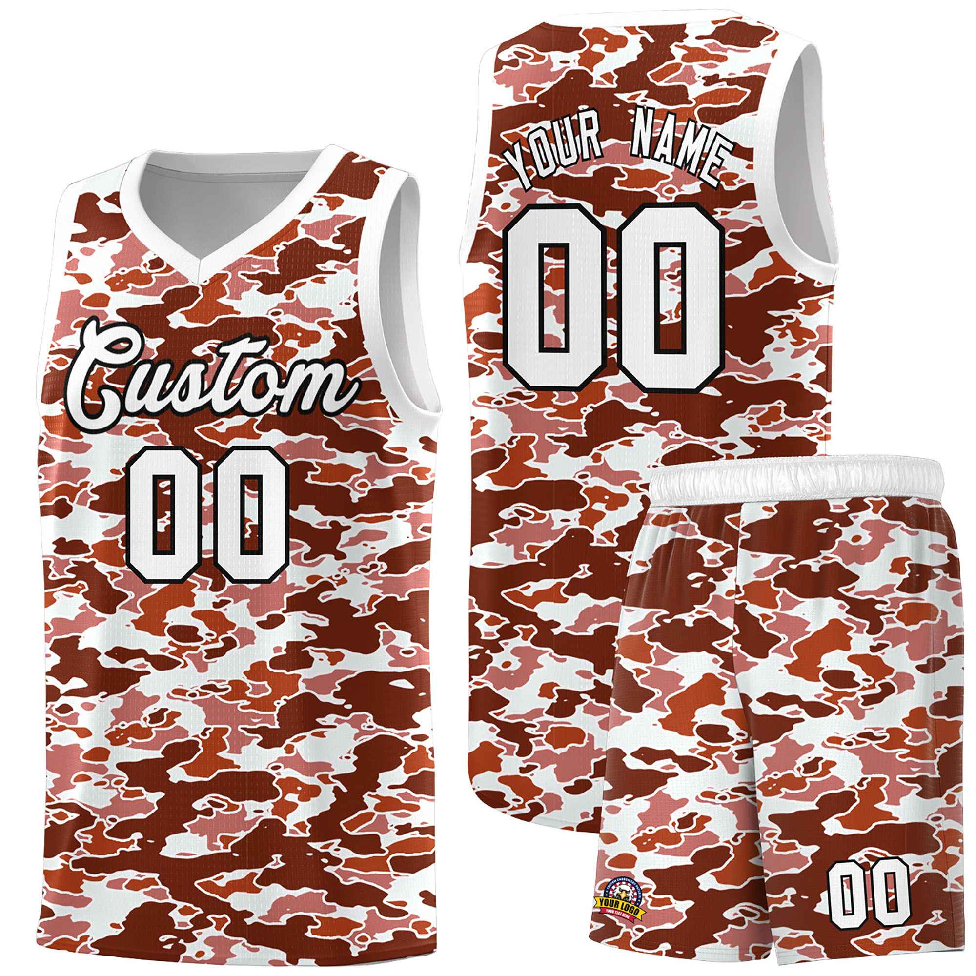 Custom Personalized Camo Kits Sports Uniform Basketball Jersey|KXKSHOP