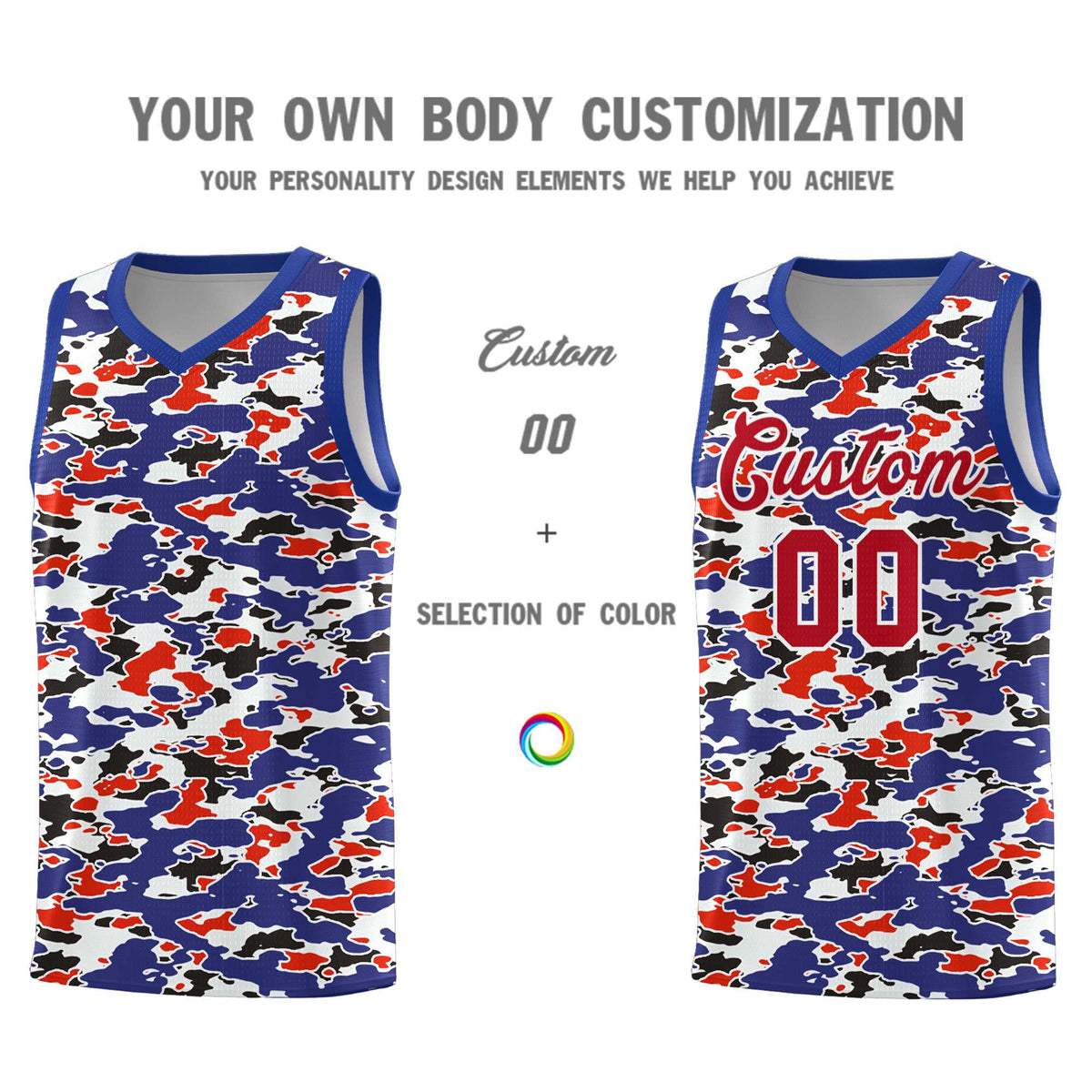 Custom Personalized Camo Kits Sports Uniform Basketball Jersey|KXKSHOP