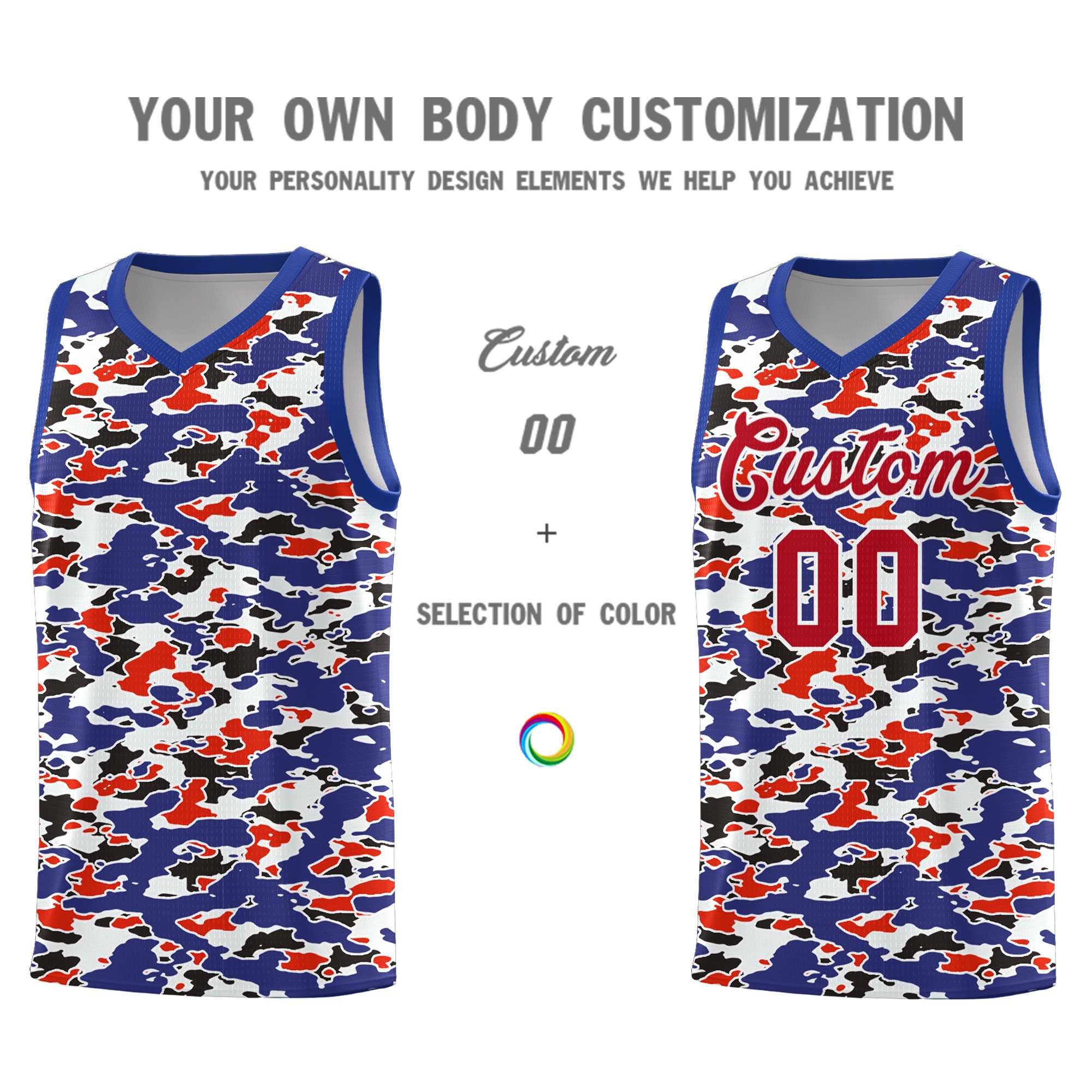 Custom Personalized Camo Kits Sports Uniform Basketball Jersey|KXKSHOP