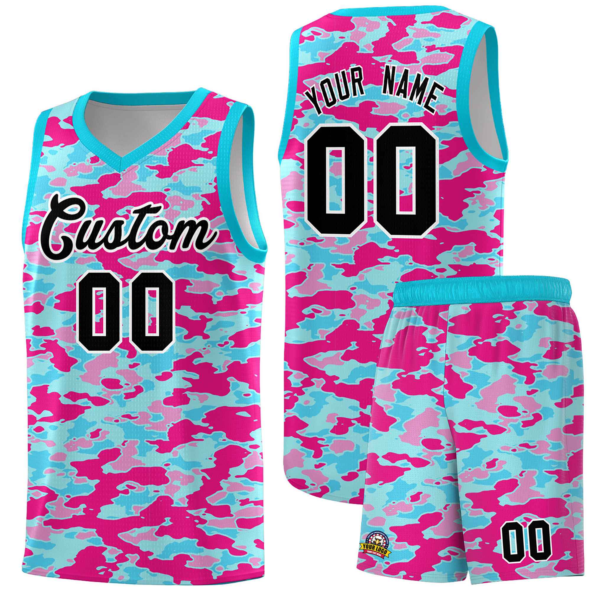 Custom Personalized Camo Kits Sports Uniform Basketball Jersey|KXKSHOP