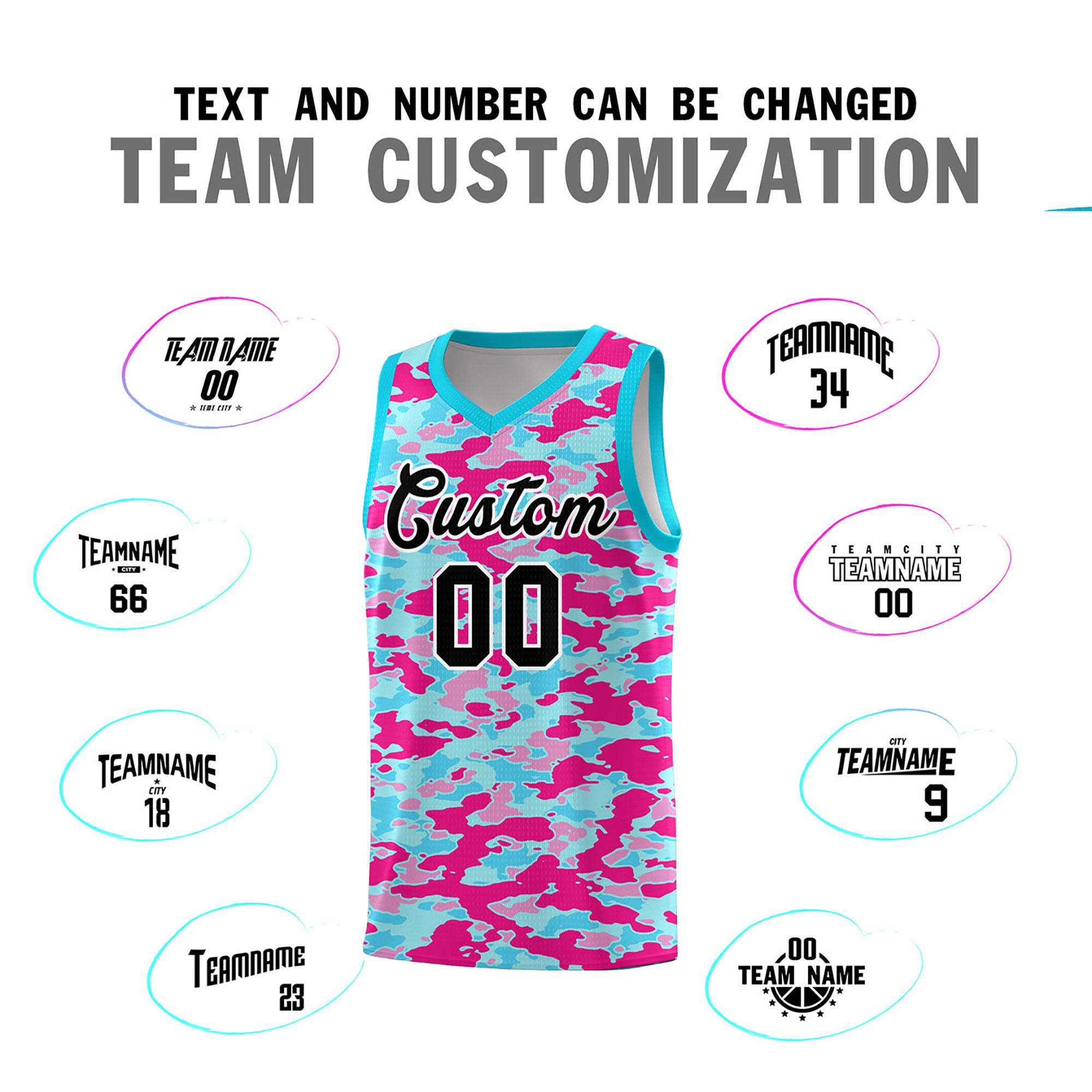 Custom Personalized Camo Kits Sports Uniform Basketball Jersey|KXKSHOP
