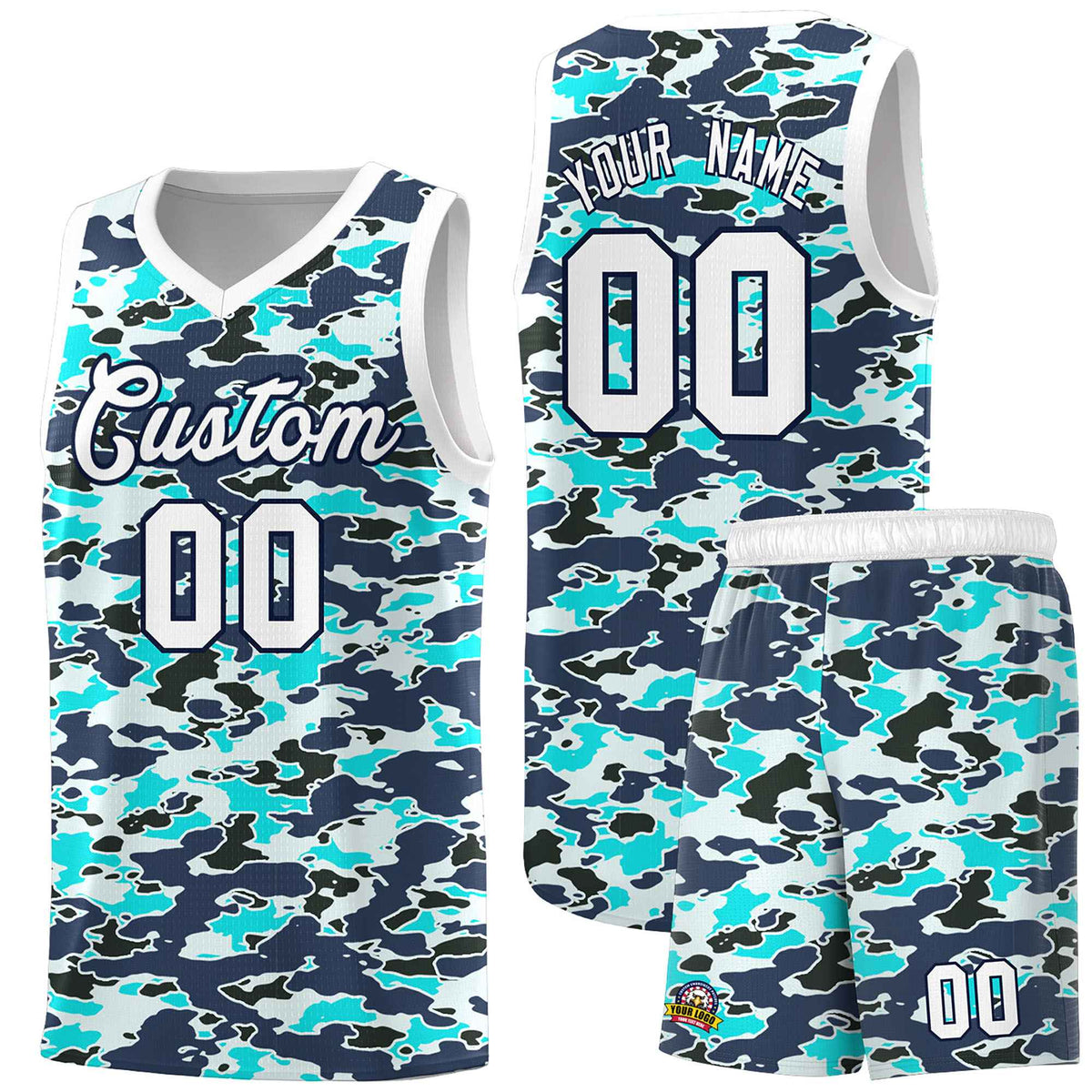 Custom Personalized Camo Kits Sports Uniform Basketball Jersey|KXKSHOP